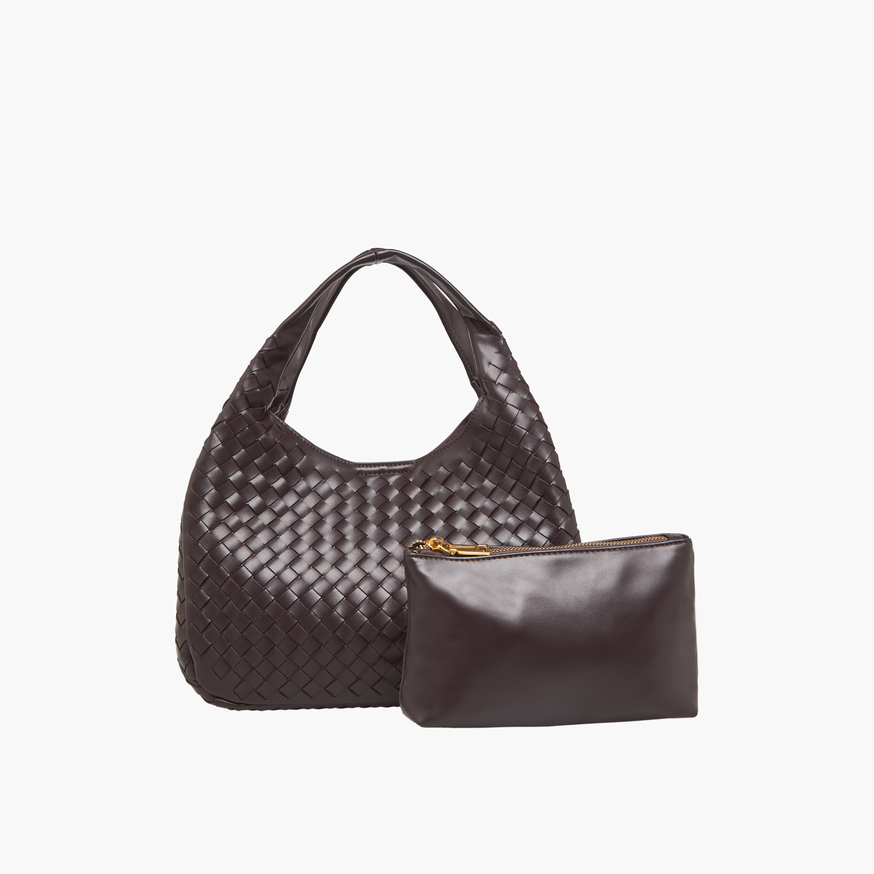 شنطة هوبو منسوجة مع محفظة من كريسبيلا-women-bagsandwallets-handbags-image-1