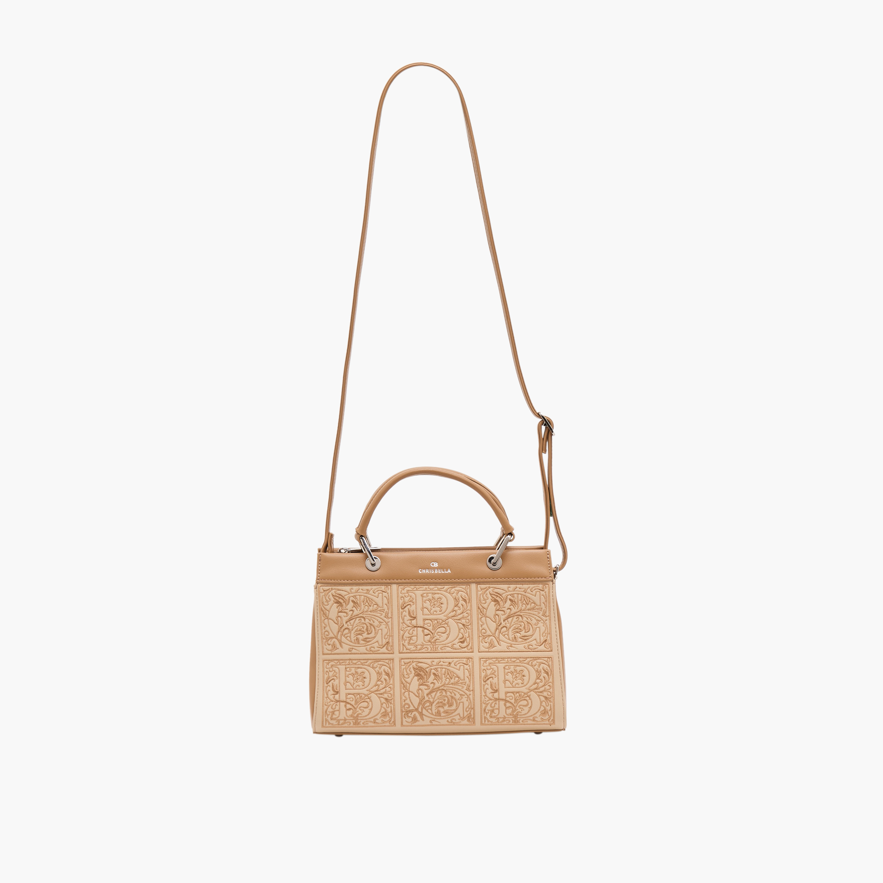 شنطة توت مطرزة مع شنطة صغيرة من كريسبيلا-women-bagsandwallets-handbags-image-3