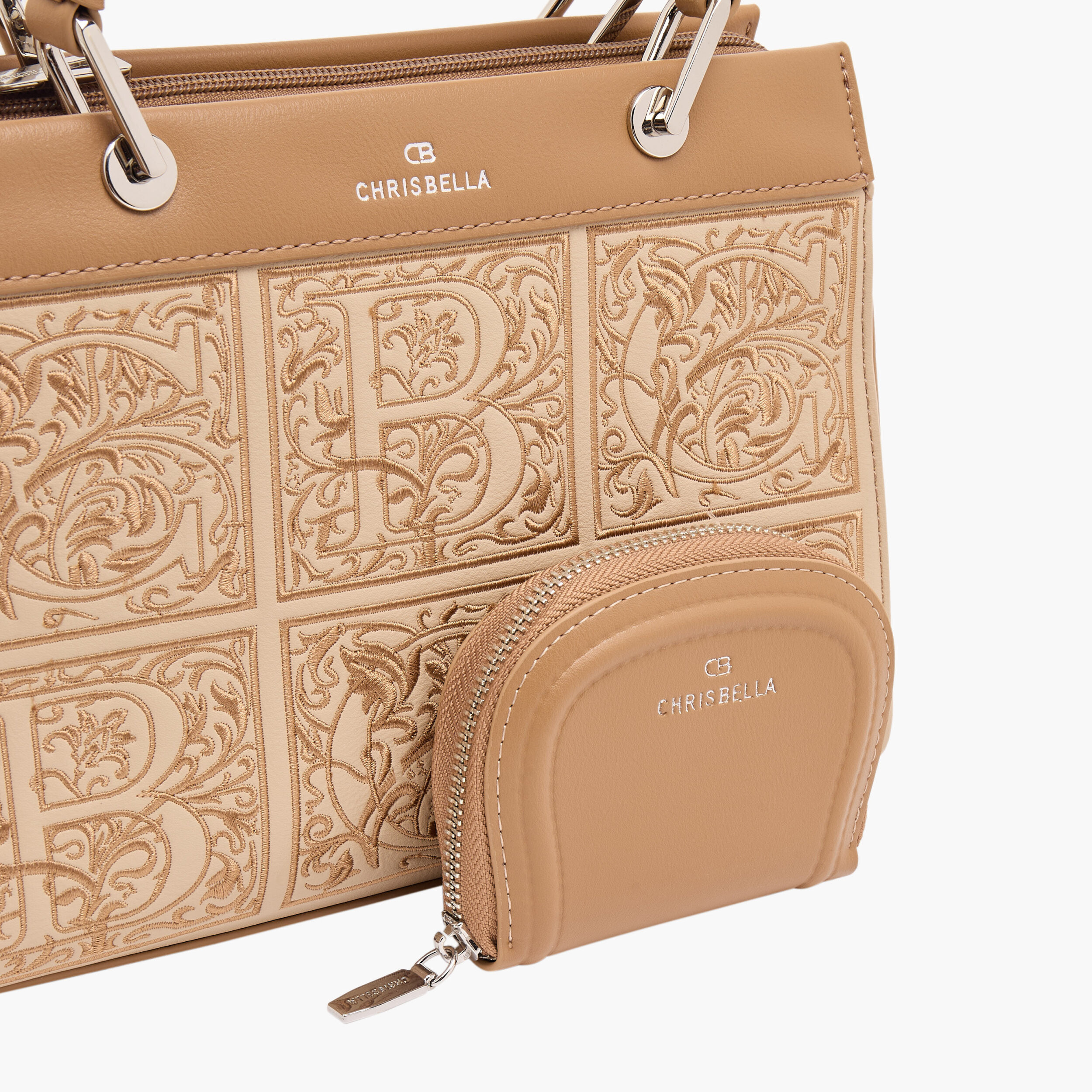 شنطة توت مطرزة مع شنطة صغيرة من كريسبيلا-women-bagsandwallets-handbags-image-6
