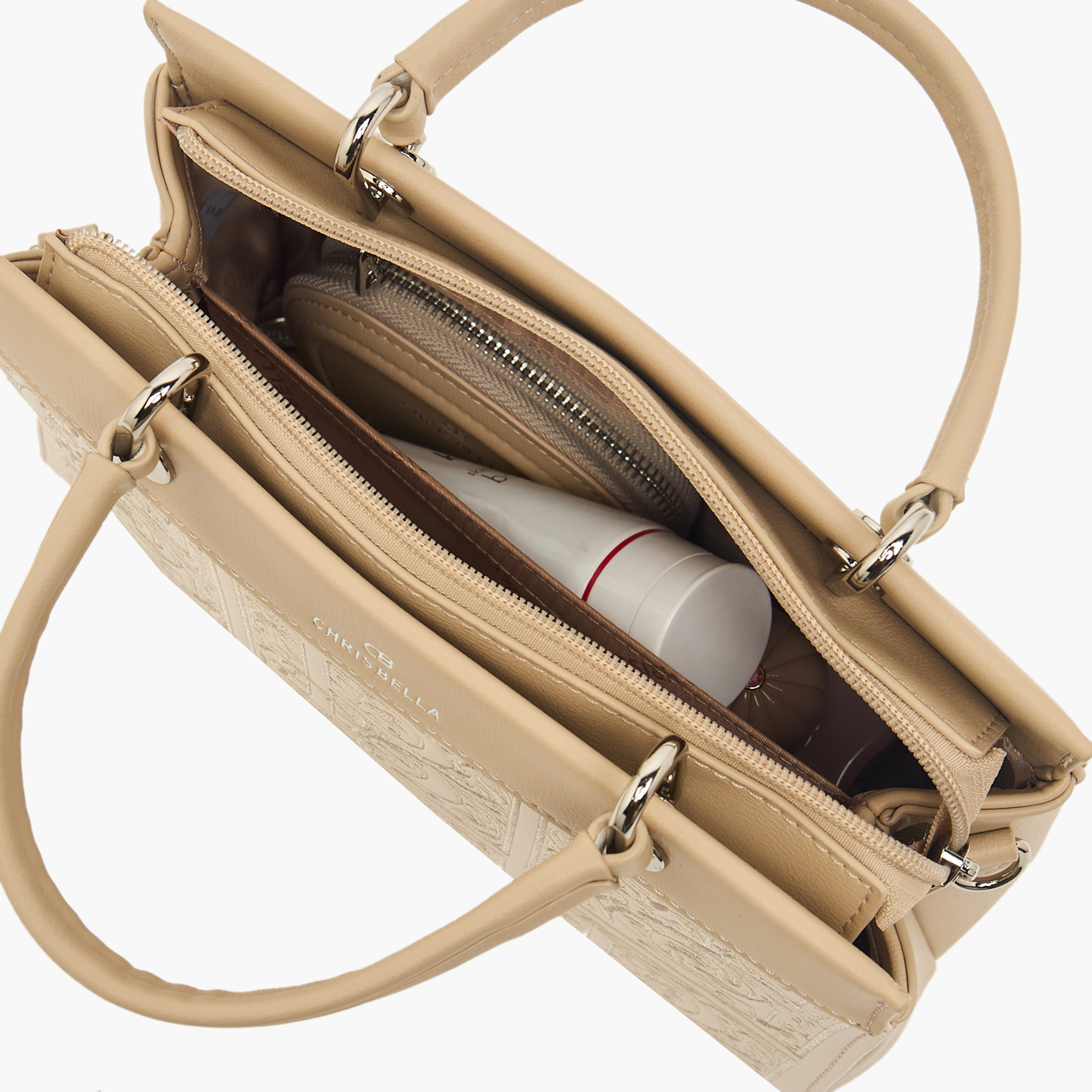 شنطة توت مطرزة مع شنطة صغيرة من كريسبيلا-women-bagsandwallets-handbags-image-11