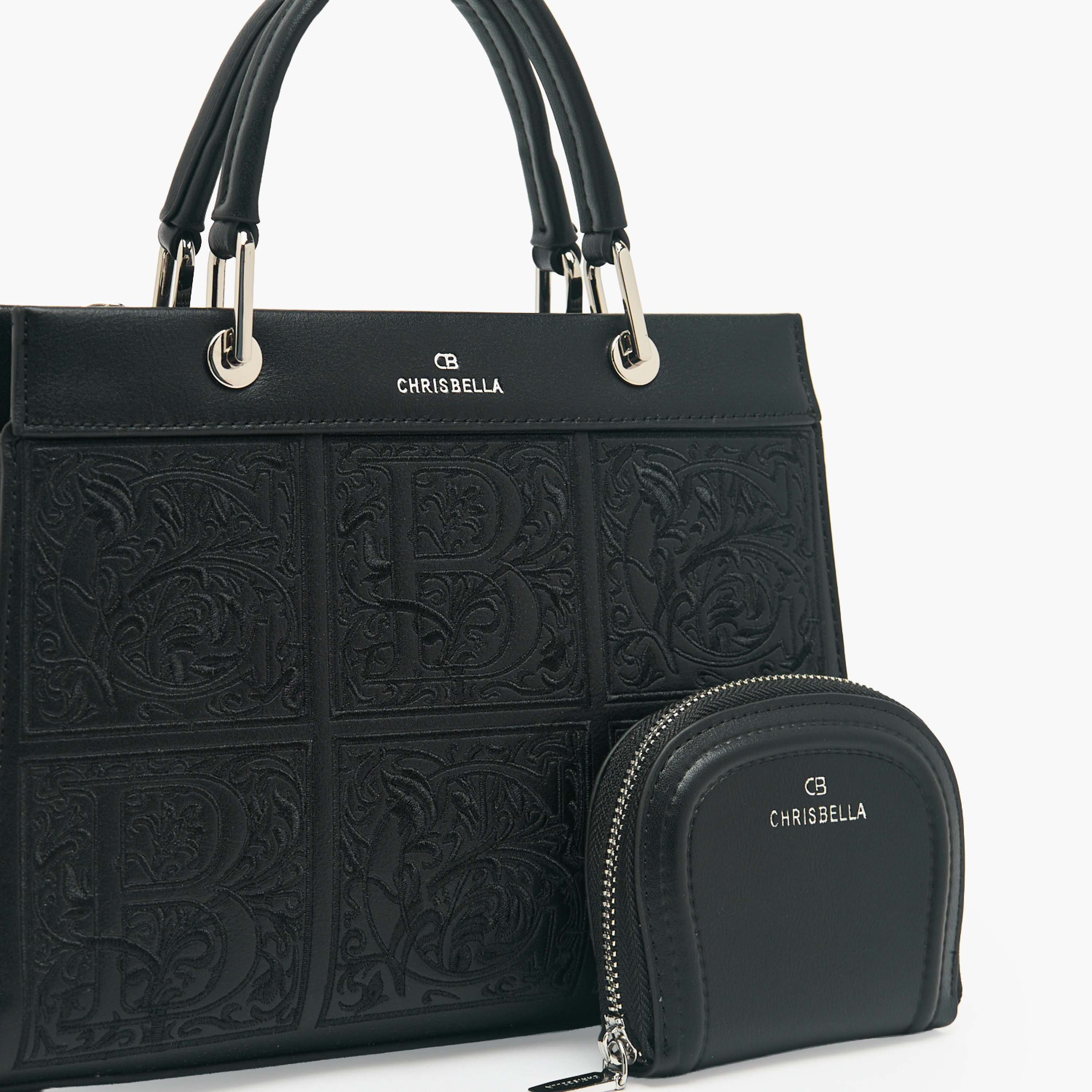 شنطة توت مطرزة مع شنطة صغيرة من كريسبيلا-women-bagsandwallets-handbags-image-39