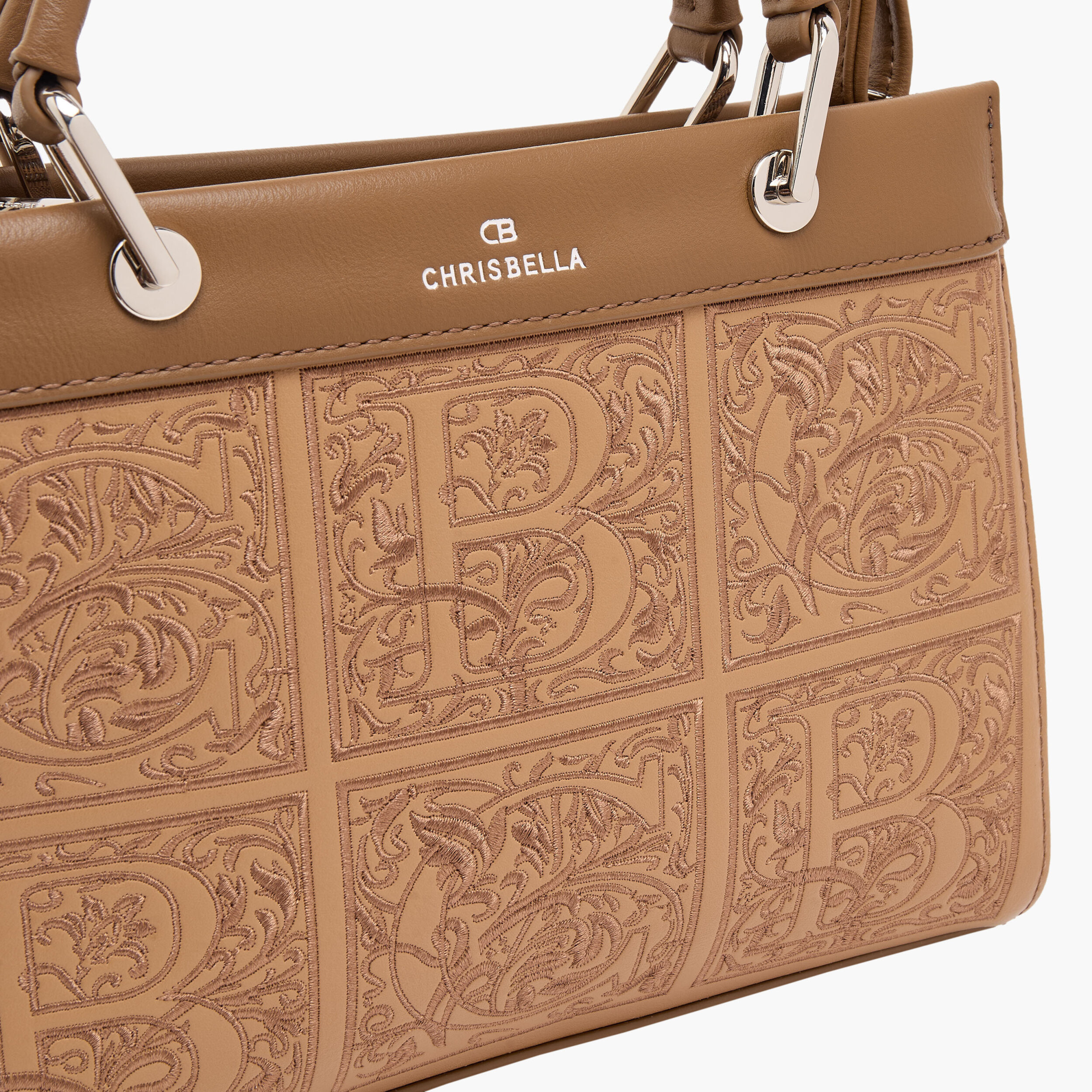 شنطة توت مطرزة مع شنطة صغيرة من كريسبيلا-women-bagsandwallets-handbags-image-7