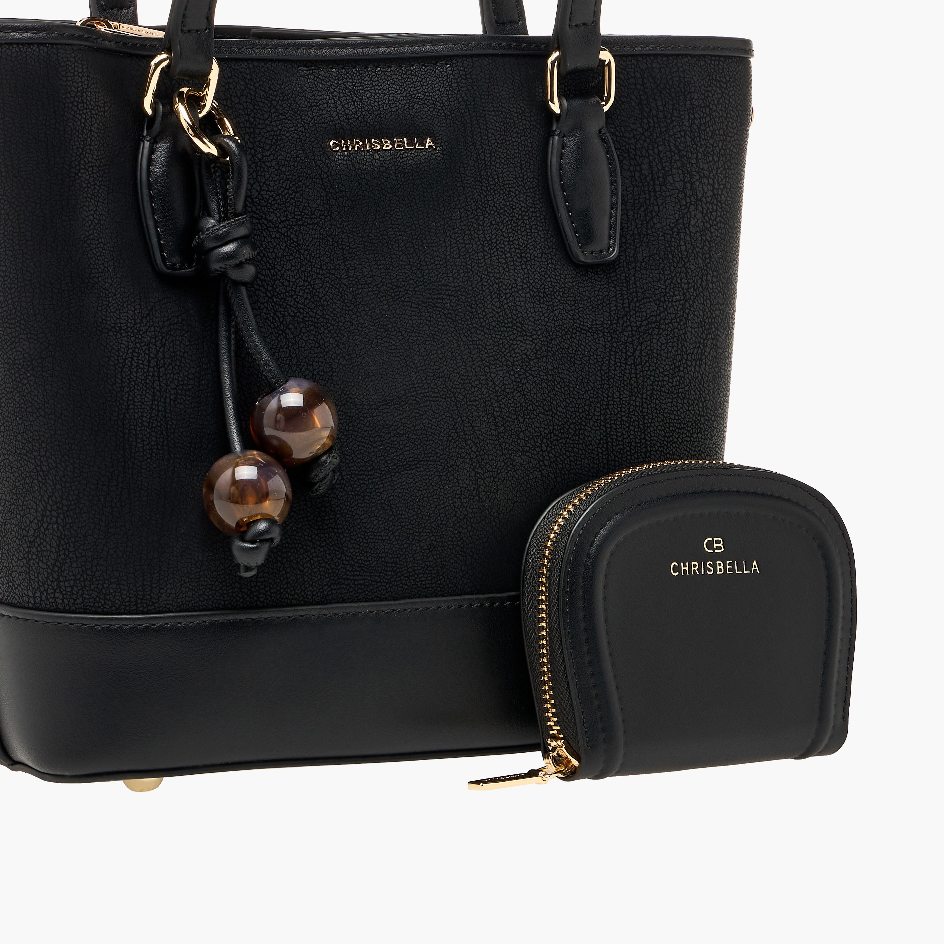شنطة توت بملمس بارز مع محفظة صغيرة من كريسبيلا-women-bagsandwallets-handbags-image-6