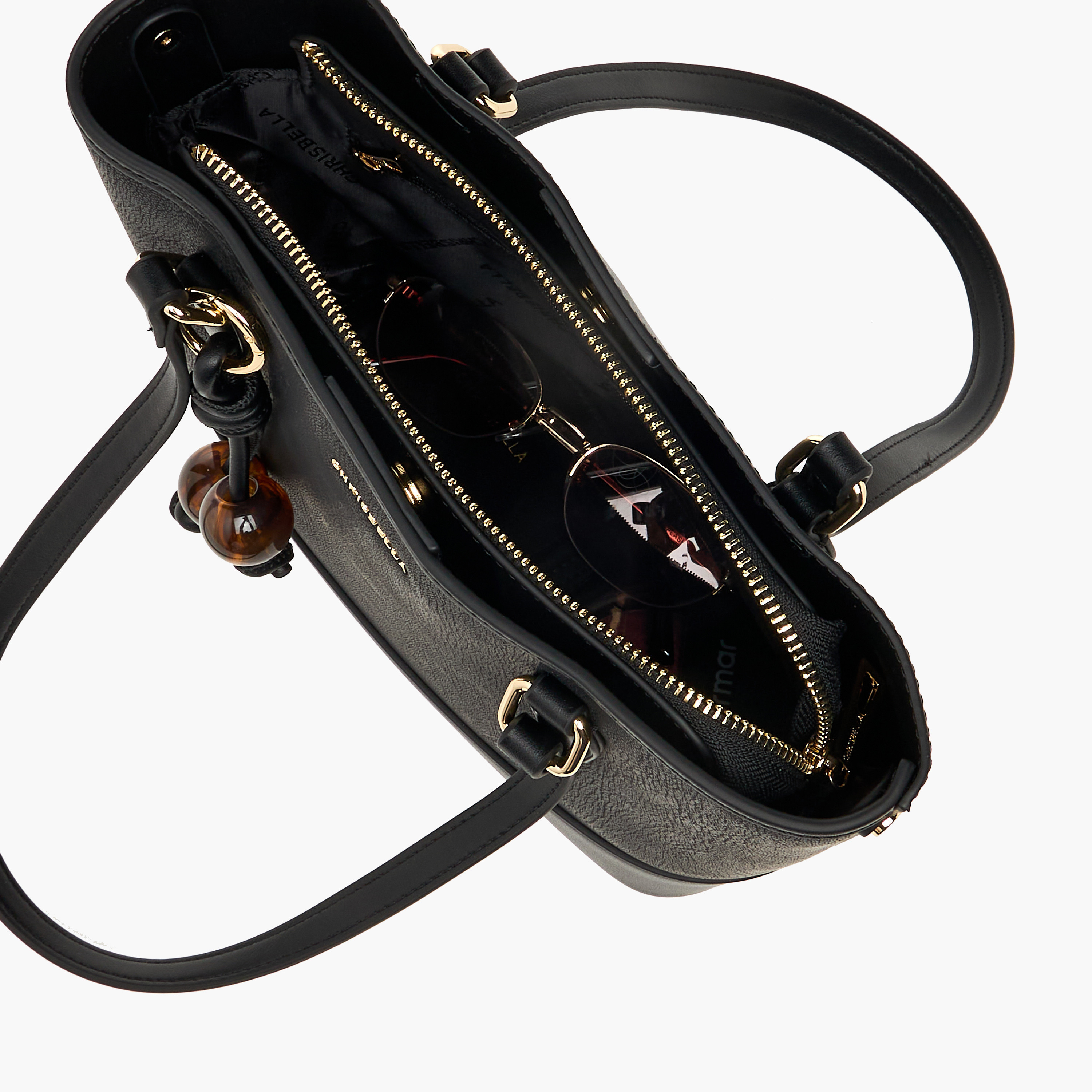 شنطة توت بملمس بارز مع محفظة صغيرة من كريسبيلا-women-bagsandwallets-handbags-image-9