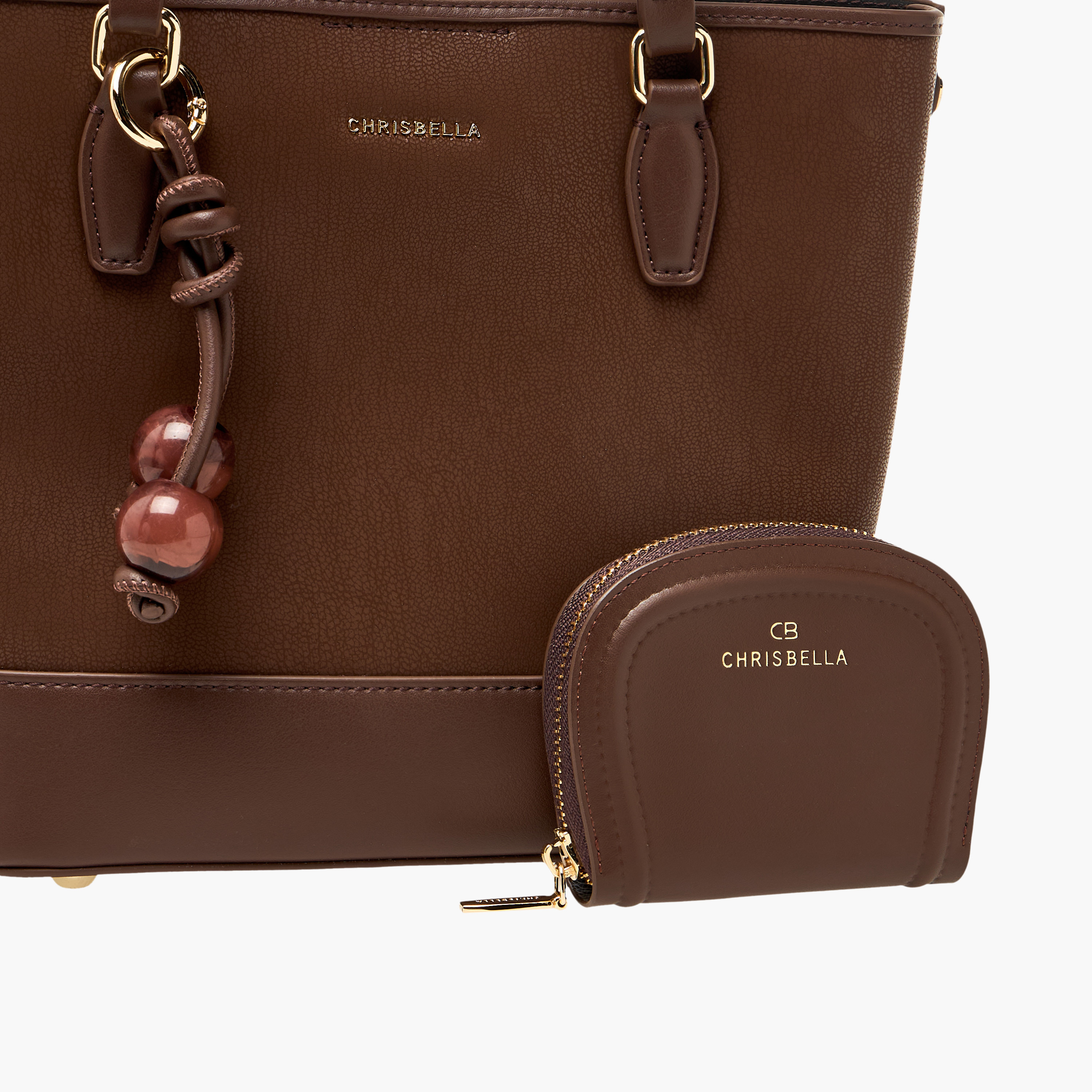 شنطة توت بملمس بارز مع محفظة صغيرة من كريسبيلا-women-bagsandwallets-handbags-image-16