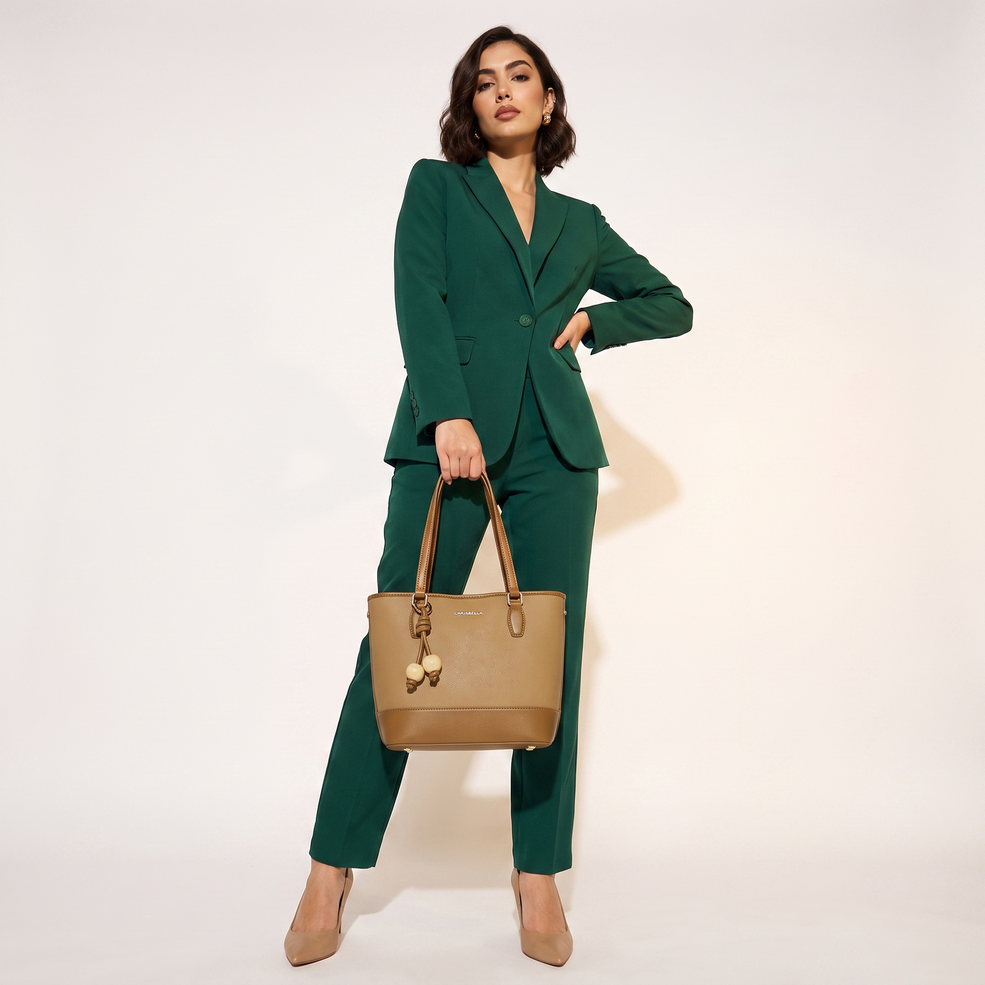 شنطة توت بملمس بارز مع محفظة صغيرة من كريسبيلا-women-bagsandwallets-handbags-image-21