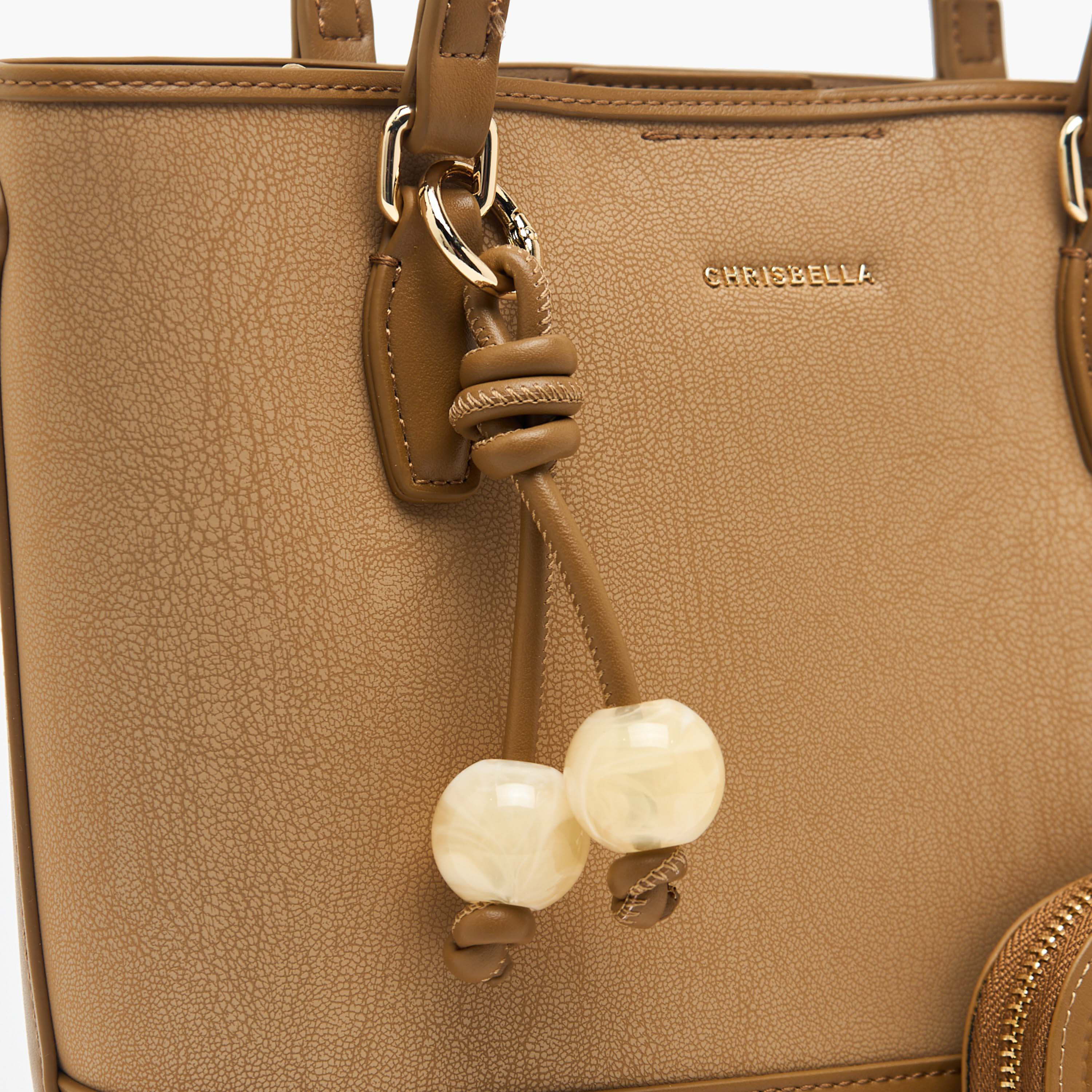 شنطة توت بملمس بارز مع محفظة صغيرة من كريسبيلا-women-bagsandwallets-handbags-image-25