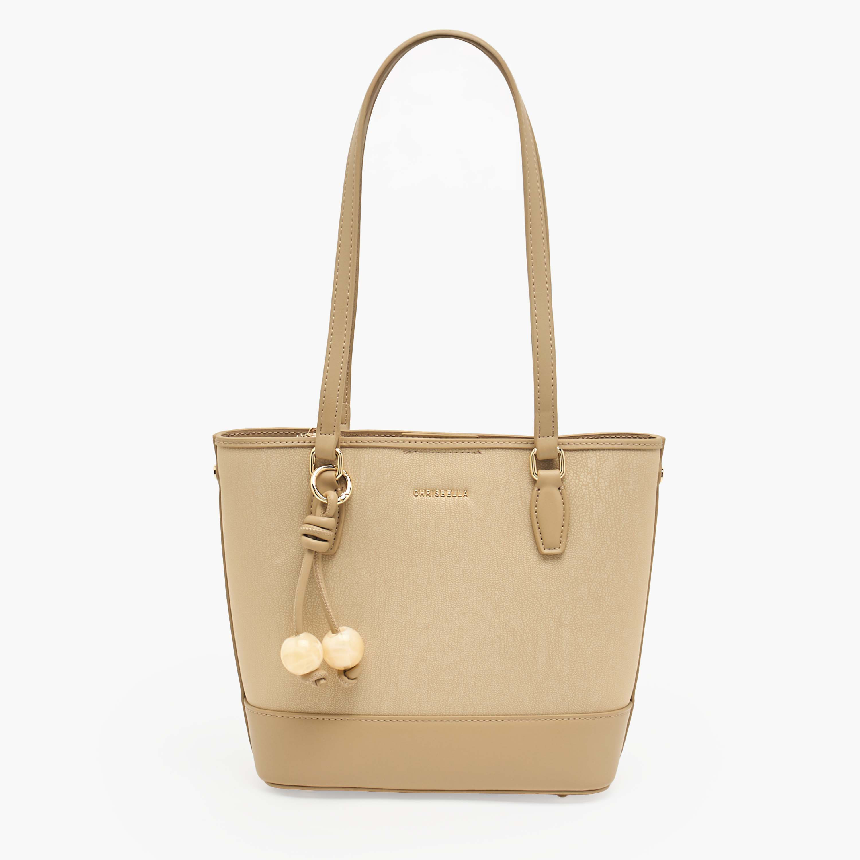 شنطة توت بملمس بارز مع محفظة صغيرة من كريسبيلا-women-bagsandwallets-handbags-image-32