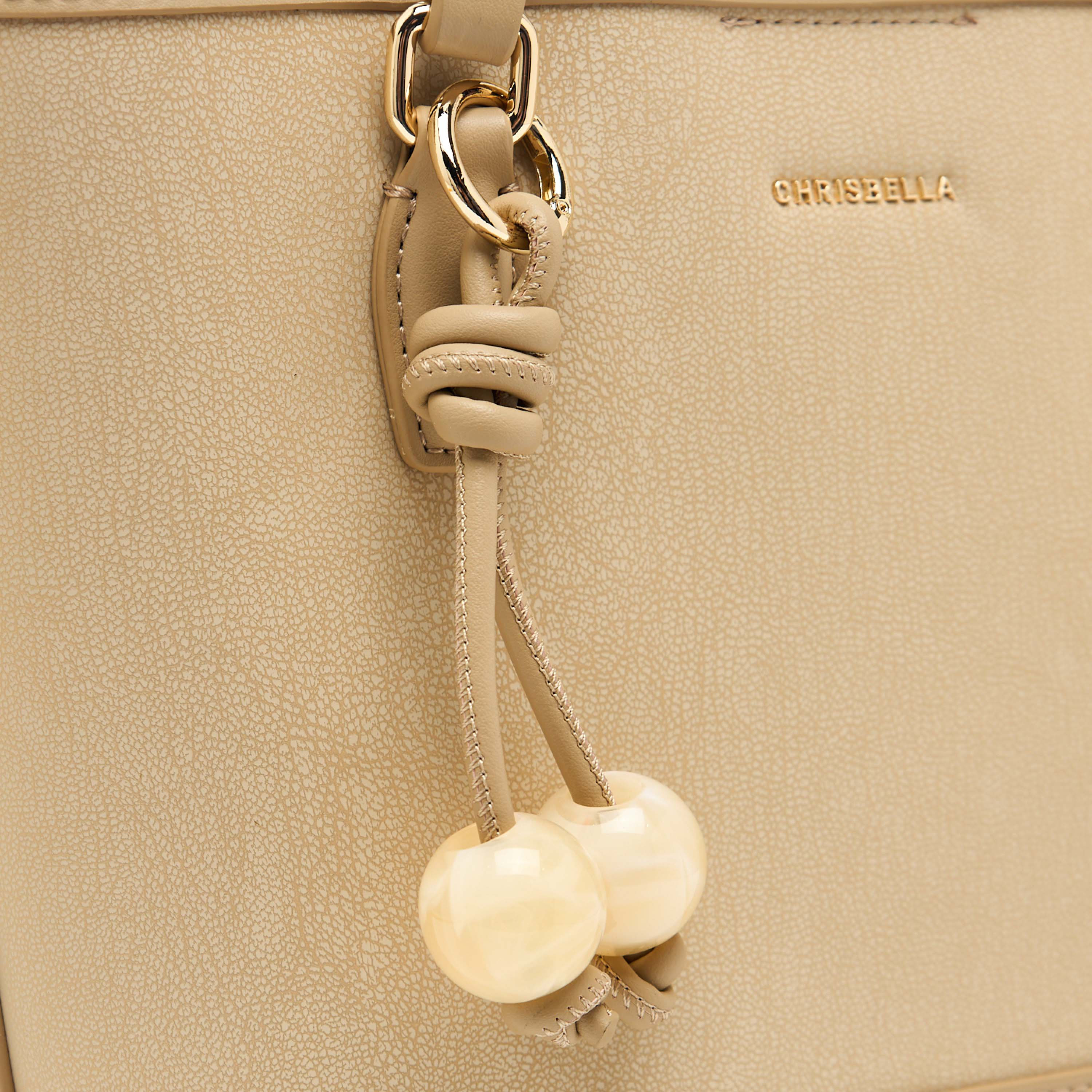 شنطة توت بملمس بارز مع محفظة صغيرة من كريسبيلا-women-bagsandwallets-handbags-image-36