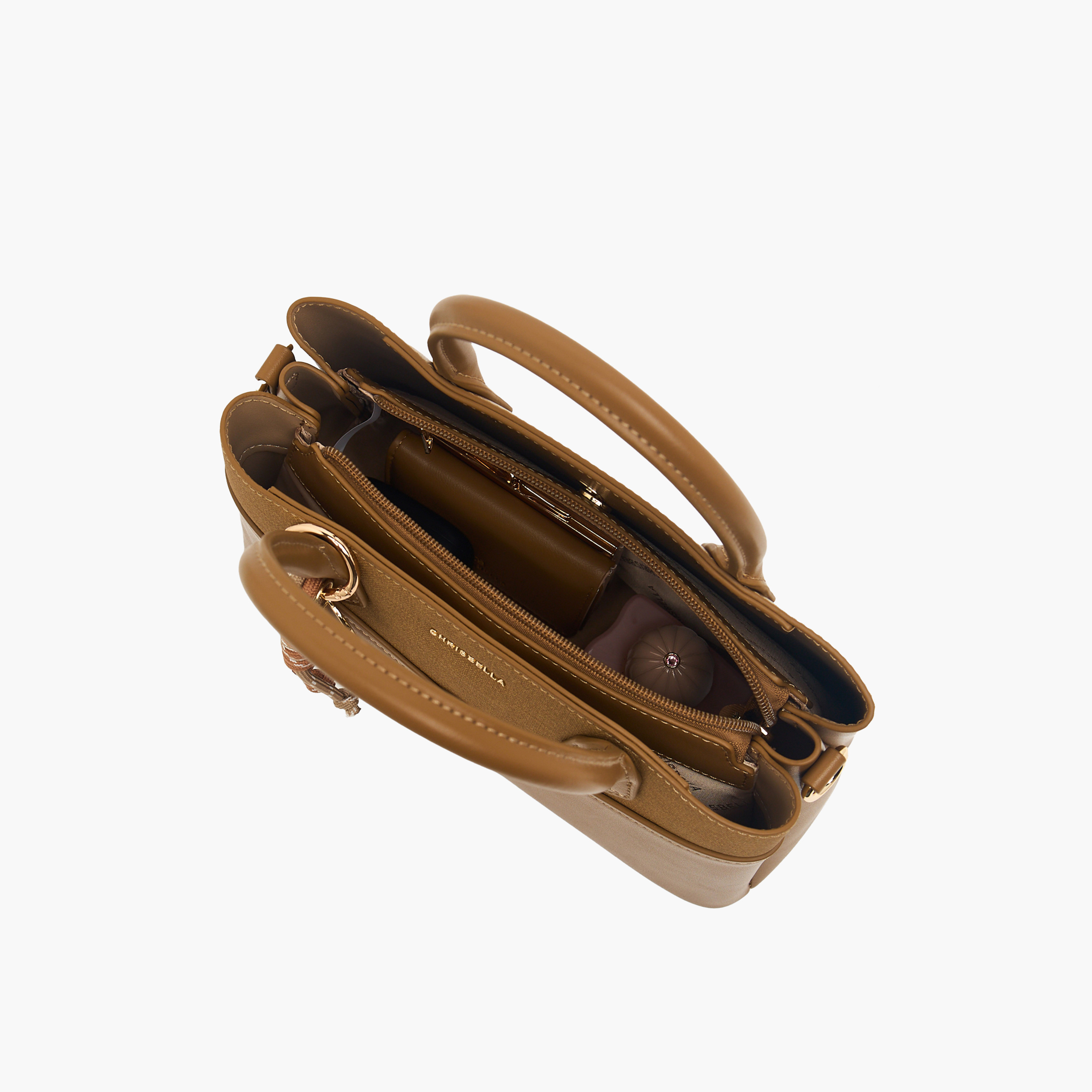 شنطة توتي بارزة الملمس مع محفظة من كريسبيلا-women-bagsandwallets-handbags-image-21