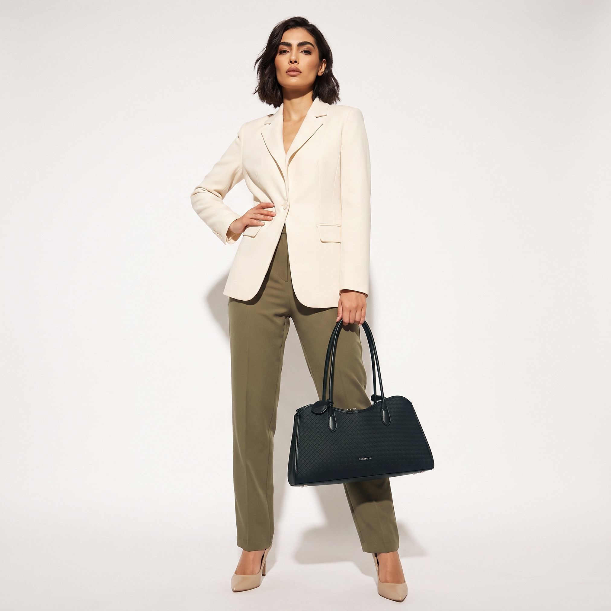 شنطة توتي بارزة الملمس مع محفظة من كريسبيلا-women-bagsandwallets-handbags-image-2