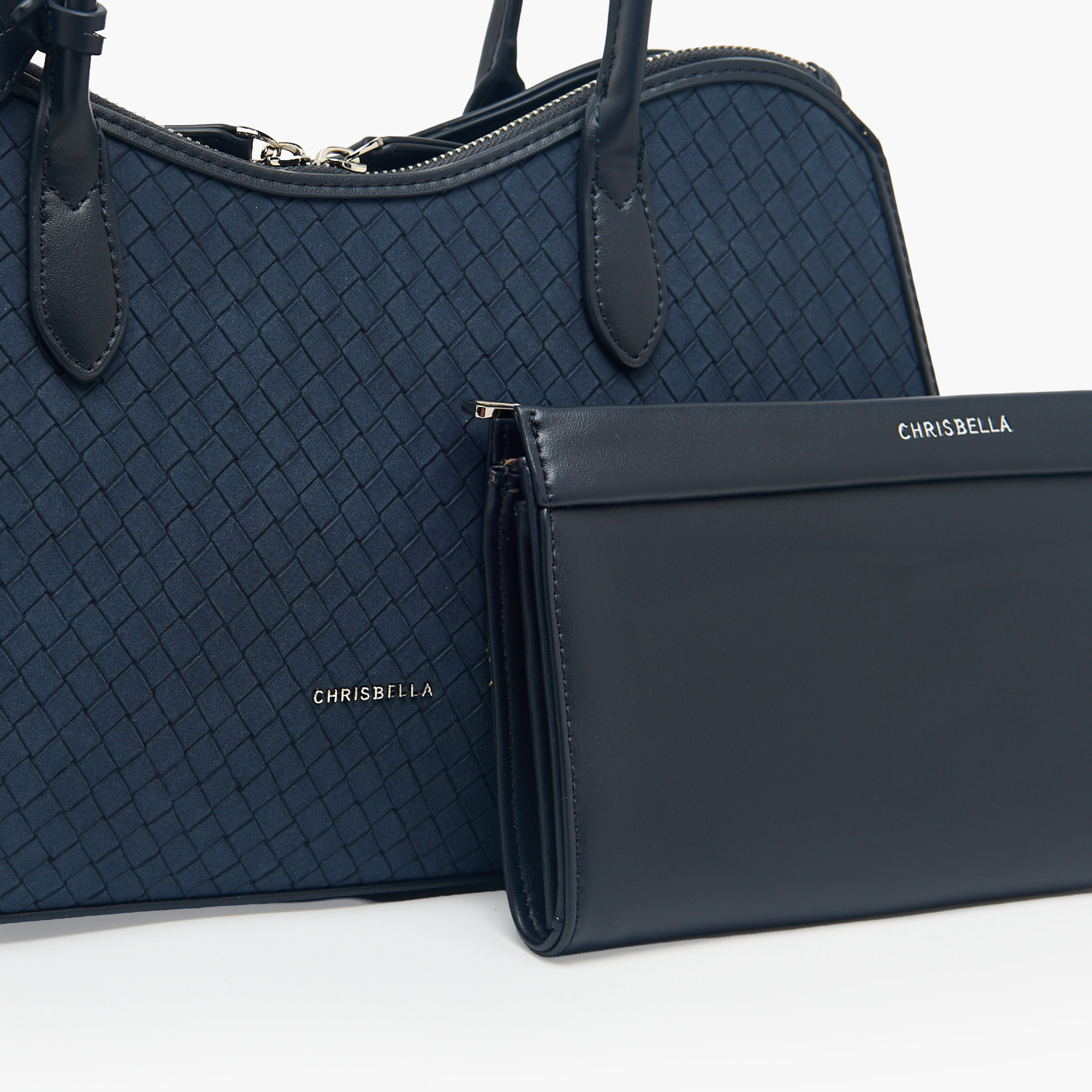 شنطة توتي بارزة الملمس مع محفظة من كريسبيلا-women-bagsandwallets-handbags-image-16