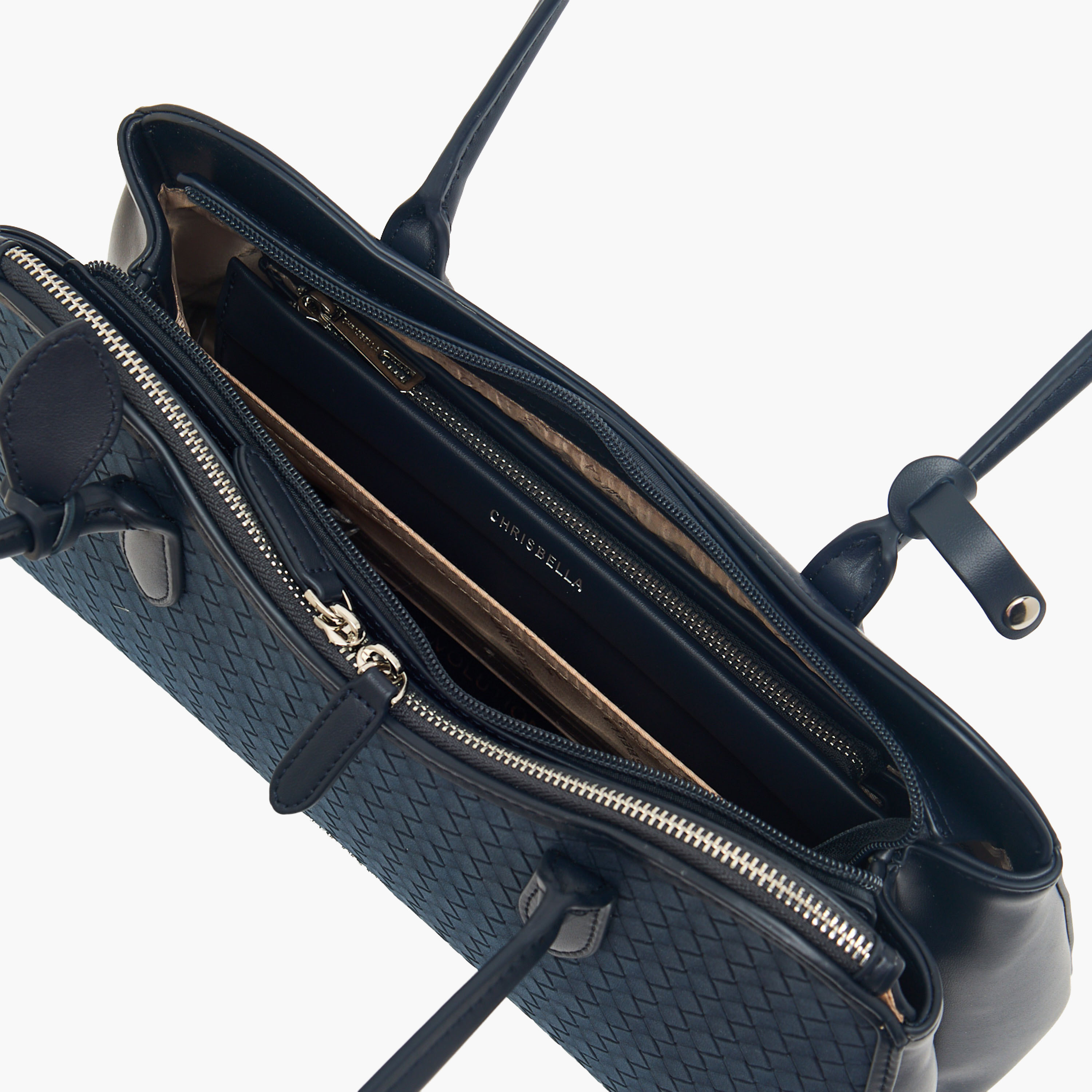 شنطة توتي بارزة الملمس مع محفظة من كريسبيلا-women-bagsandwallets-handbags-image-9