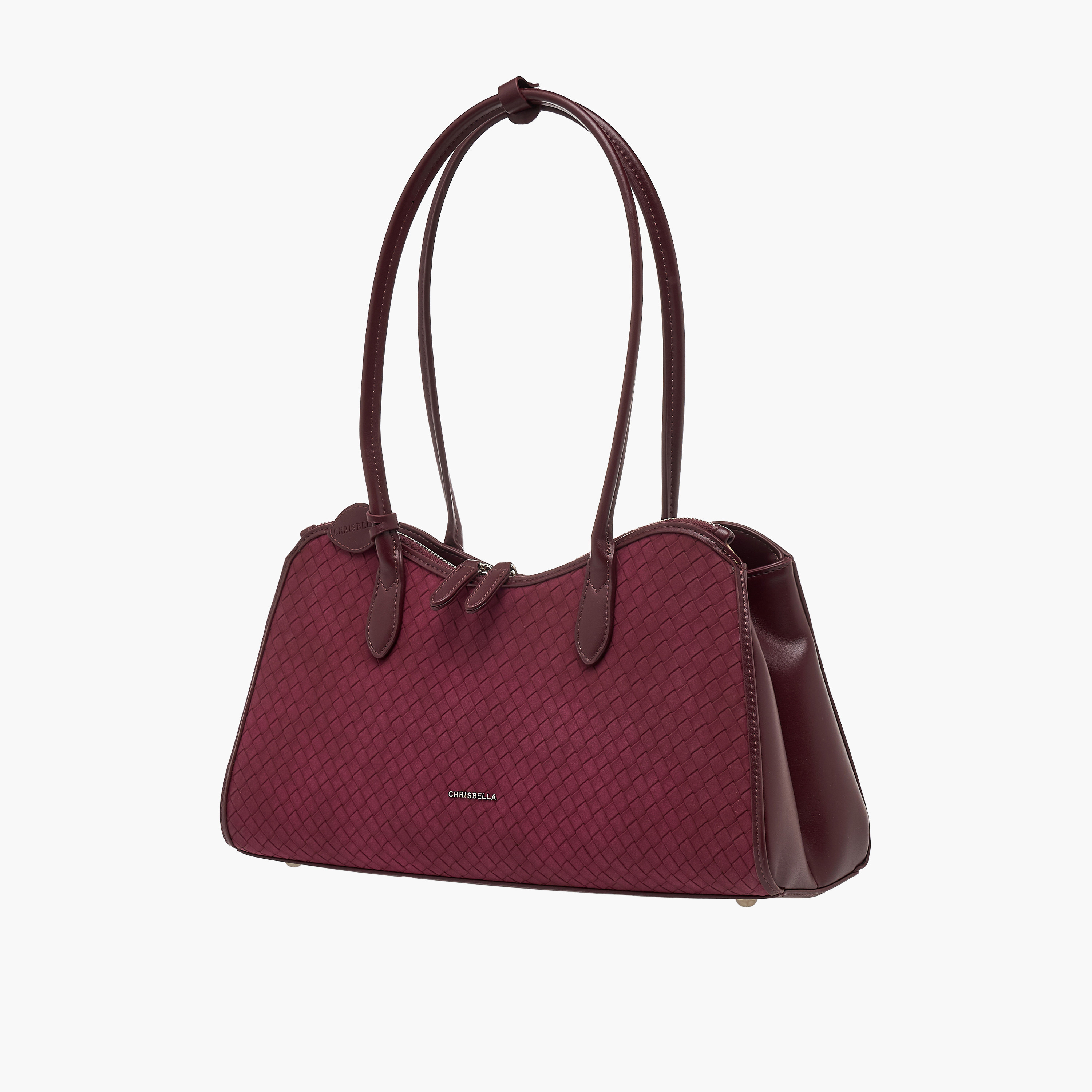 شنطة توتي بارزة الملمس مع محفظة من كريسبيلا-women-bagsandwallets-handbags-image-3