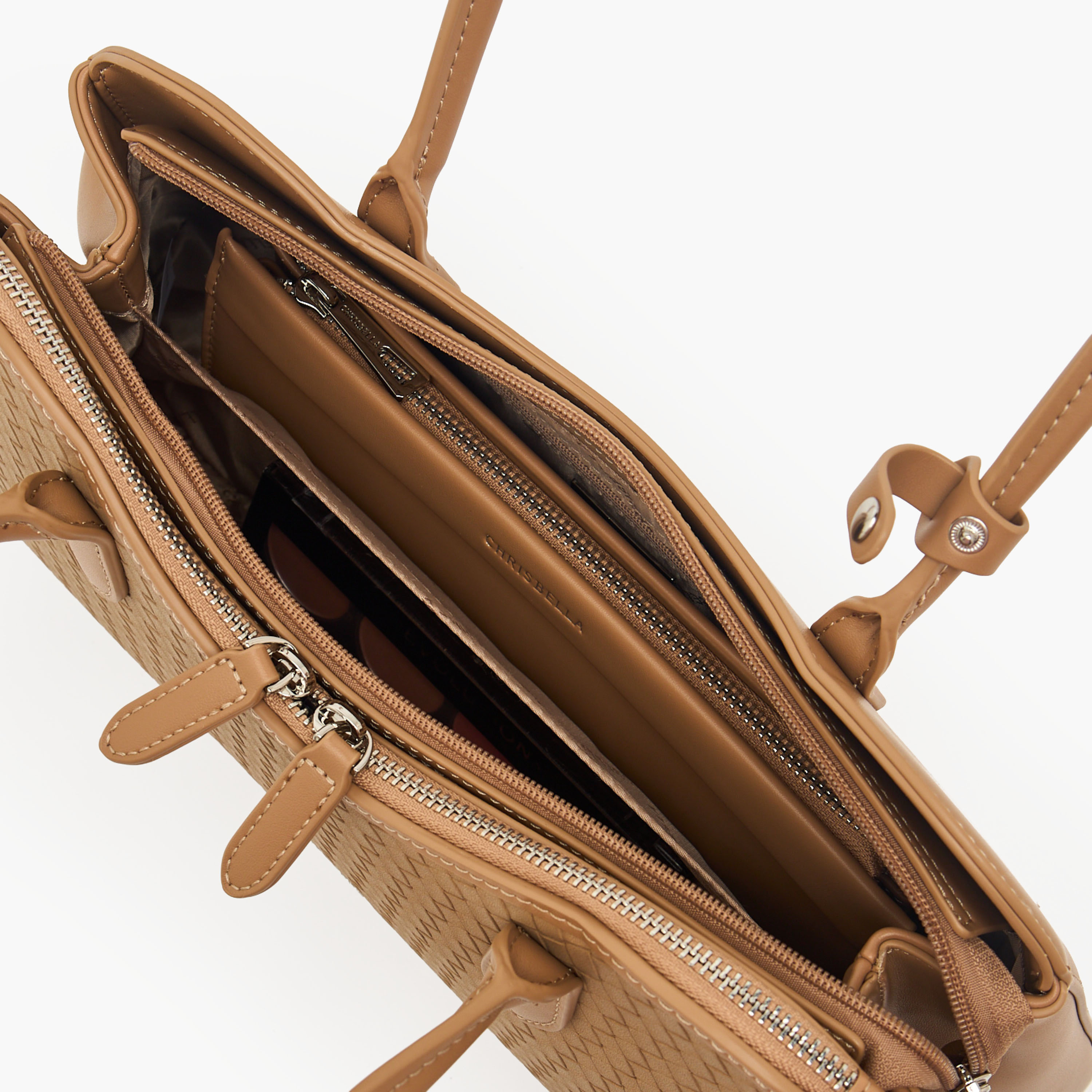 شنطة توتي بارزة الملمس مع محفظة من كريسبيلا-women-bagsandwallets-handbags-image-10