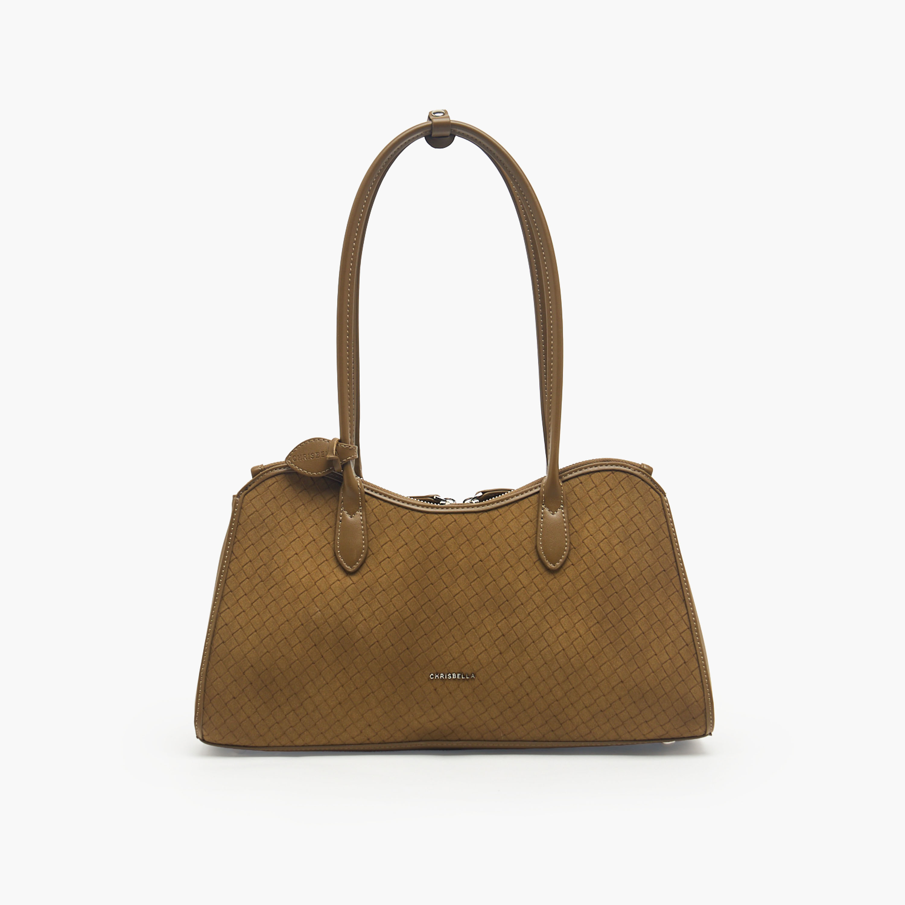 شنطة توتي بارزة الملمس مع محفظة من كريسبيلا-women-bagsandwallets-handbags-image-41