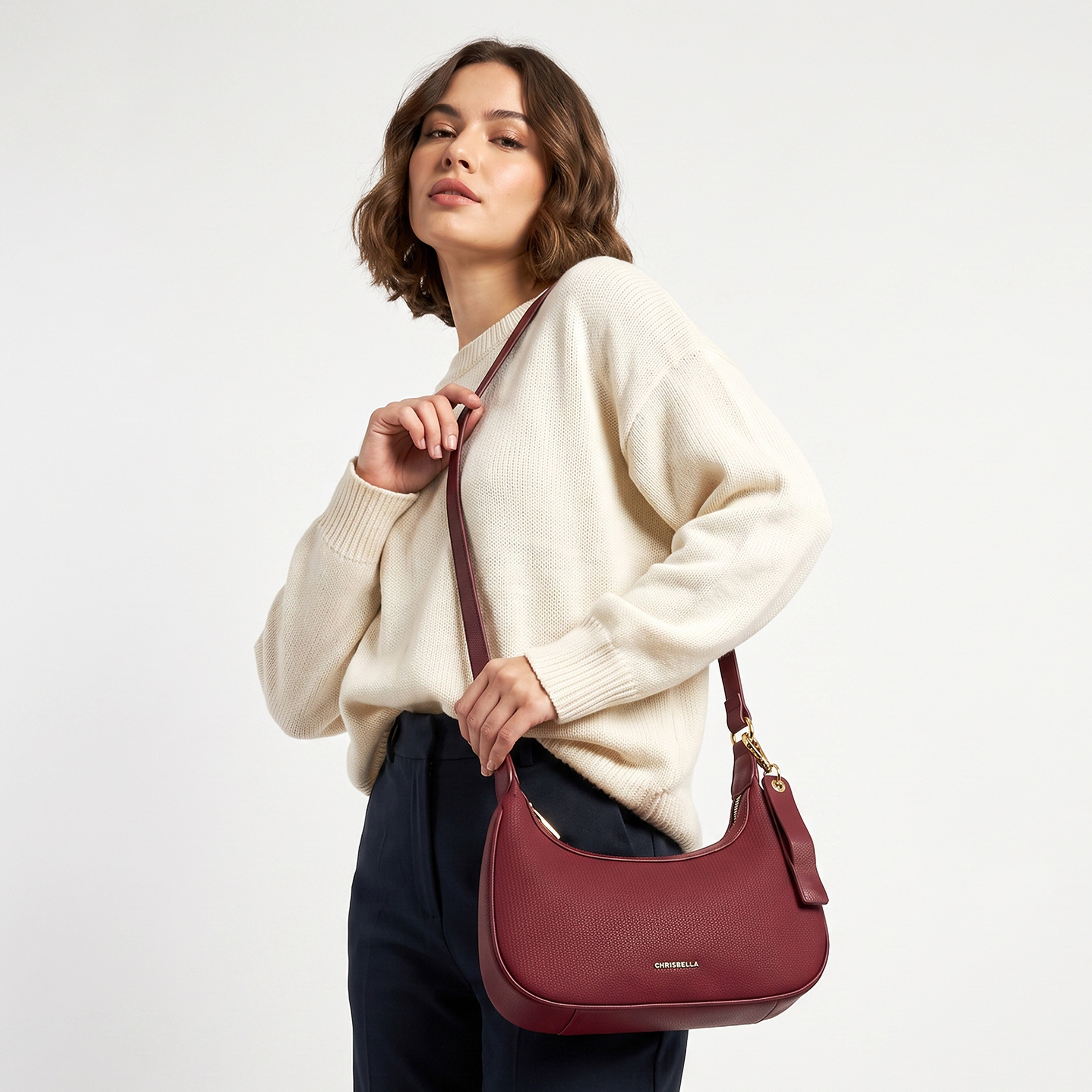 شنطة باجيت بارزة الملمس مع محفظة من كريسبيلا-women-bagsandwallets-handbags-image-14