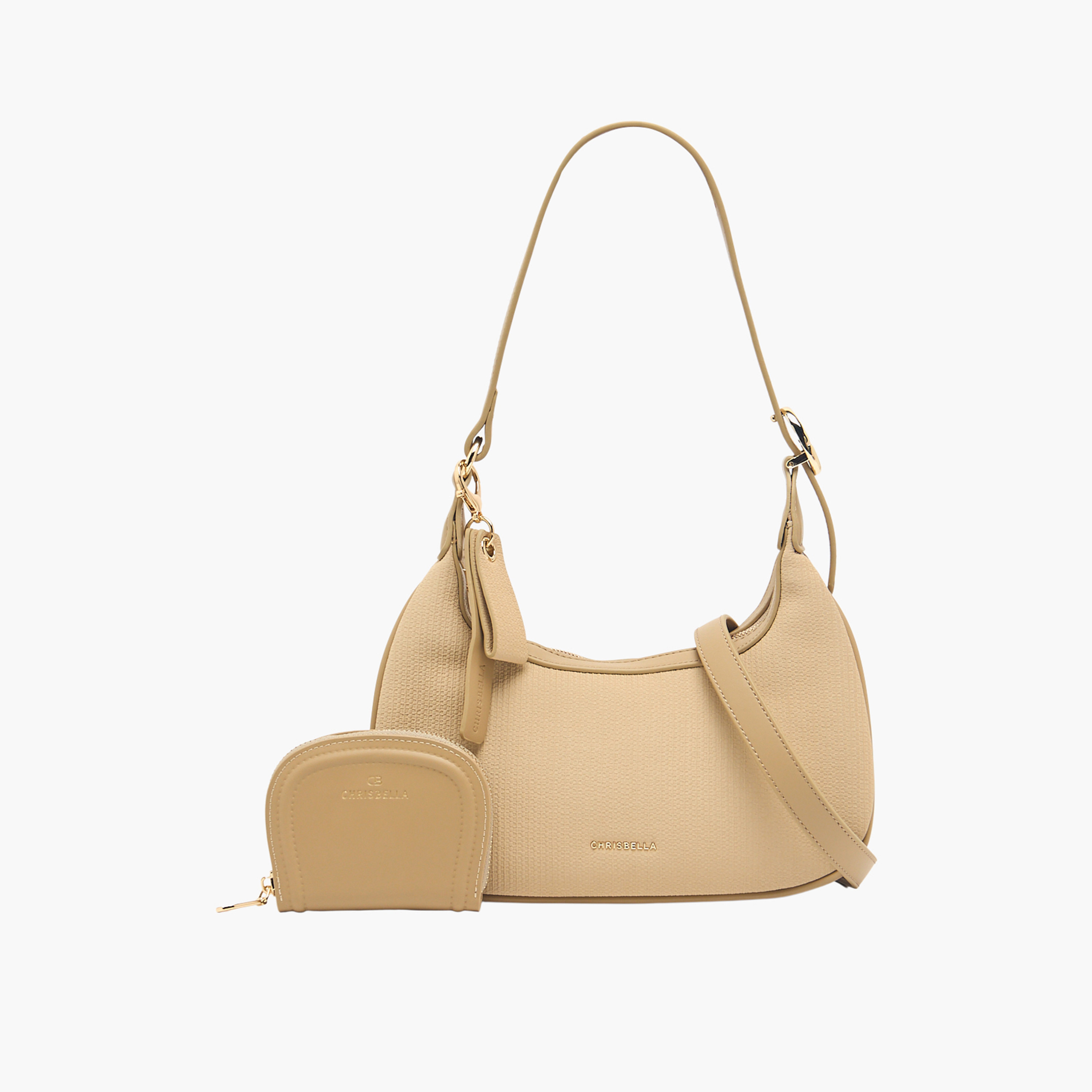شنطة باجيت بارزة الملمس مع محفظة من كريسبيلا-women-bagsandwallets-handbags-image-44