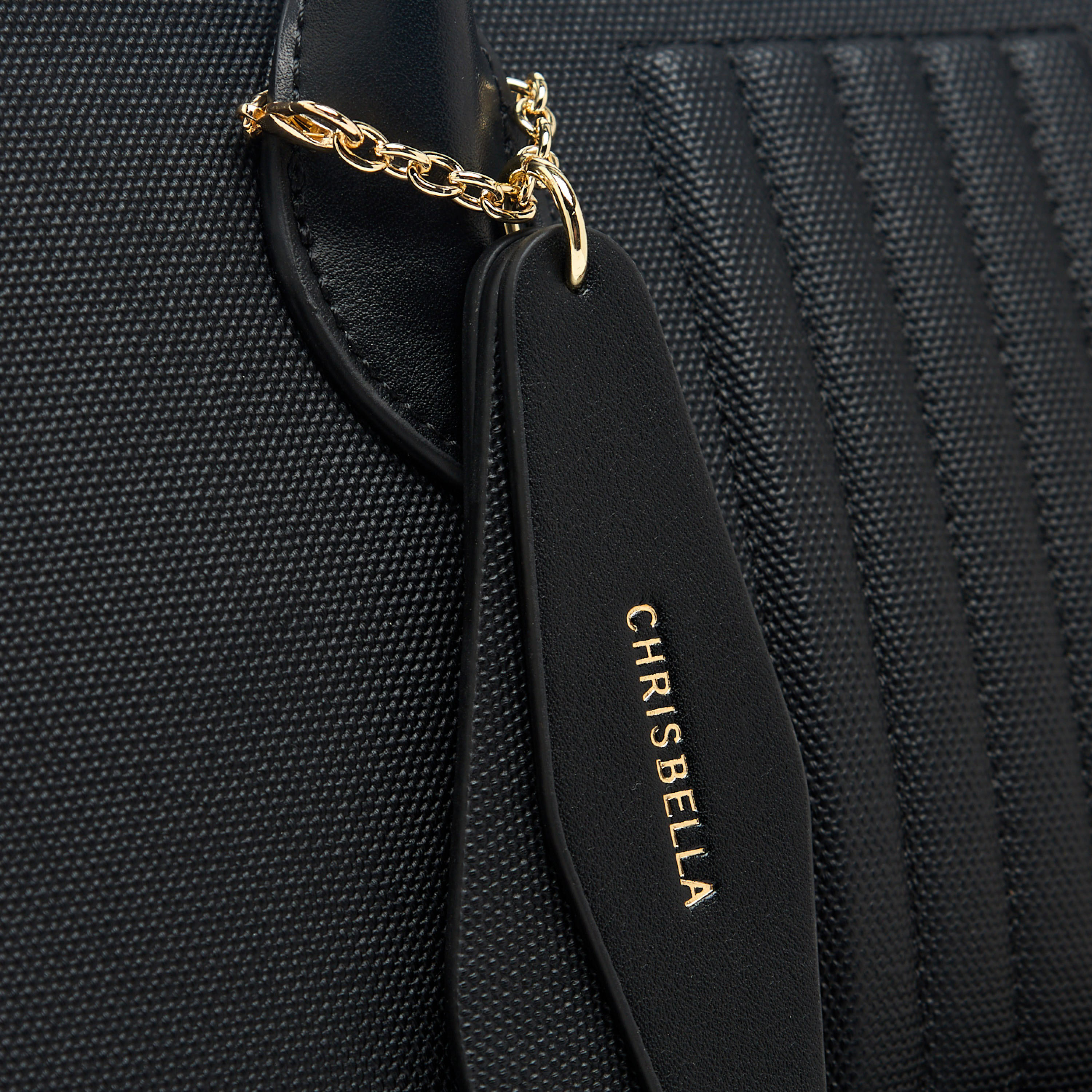 Chrisbella Textured Tote Bag with Zip Around Wallet-women-bagsandwallets-handbags-image-8