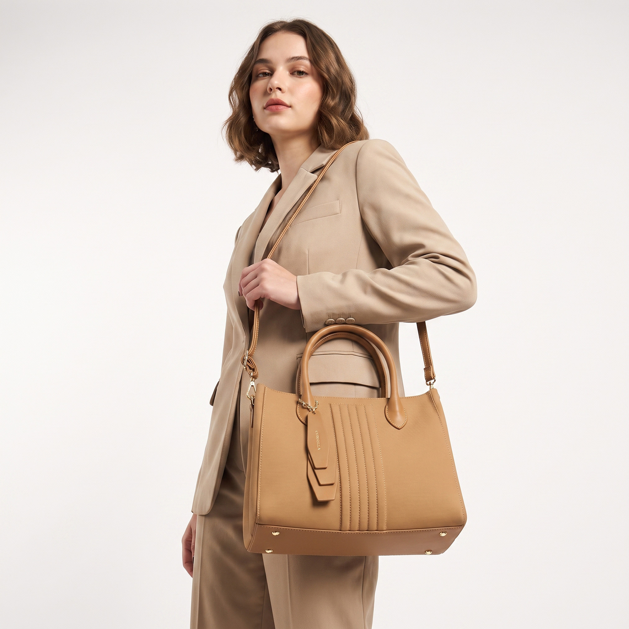 شنطة توتي بارزة الملمس مع محفظة بسحاب من كريسبيلا-women-bagsandwallets-handbags-image-23