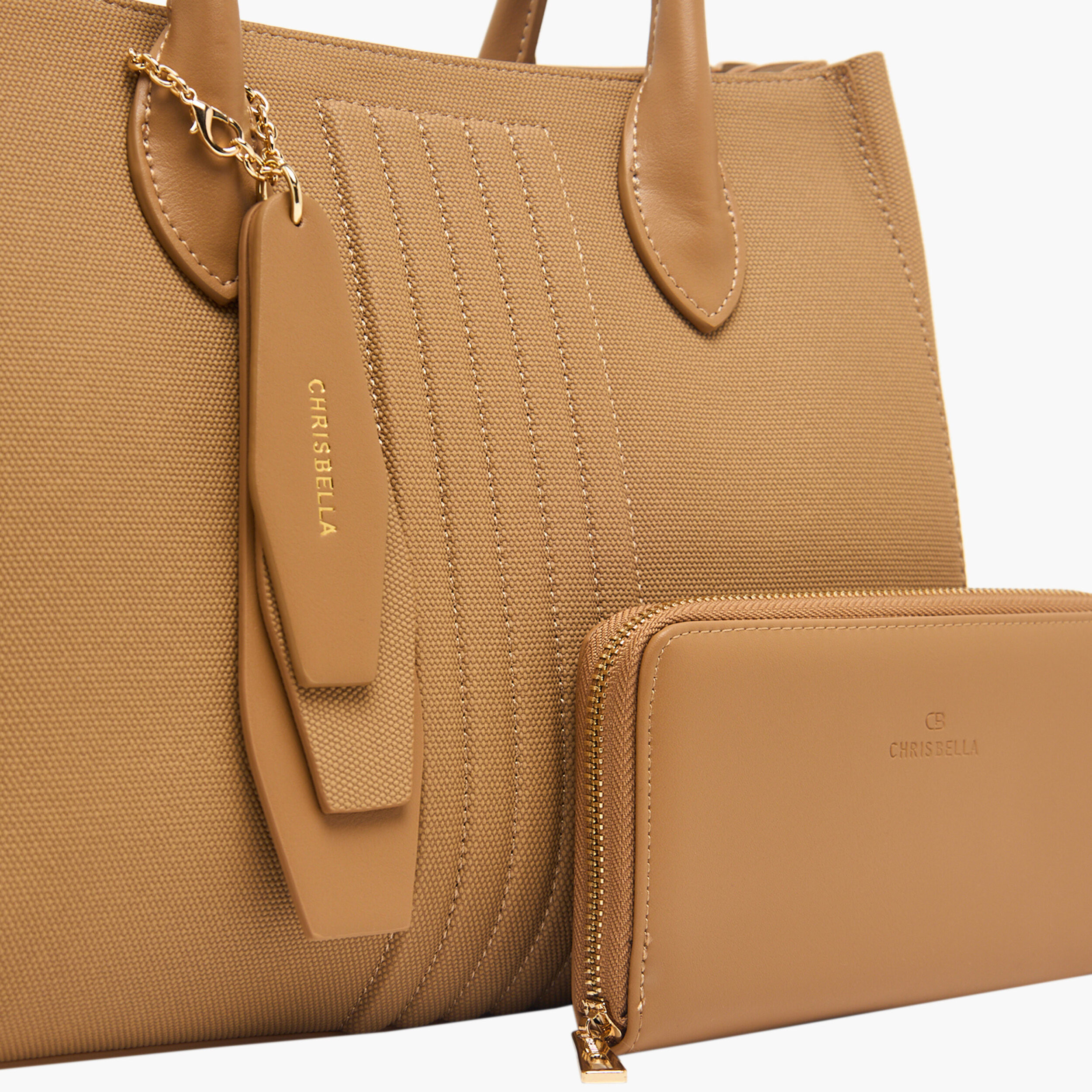 شنطة توتي بارزة الملمس مع محفظة بسحاب من كريسبيلا-women-bagsandwallets-handbags-image-27