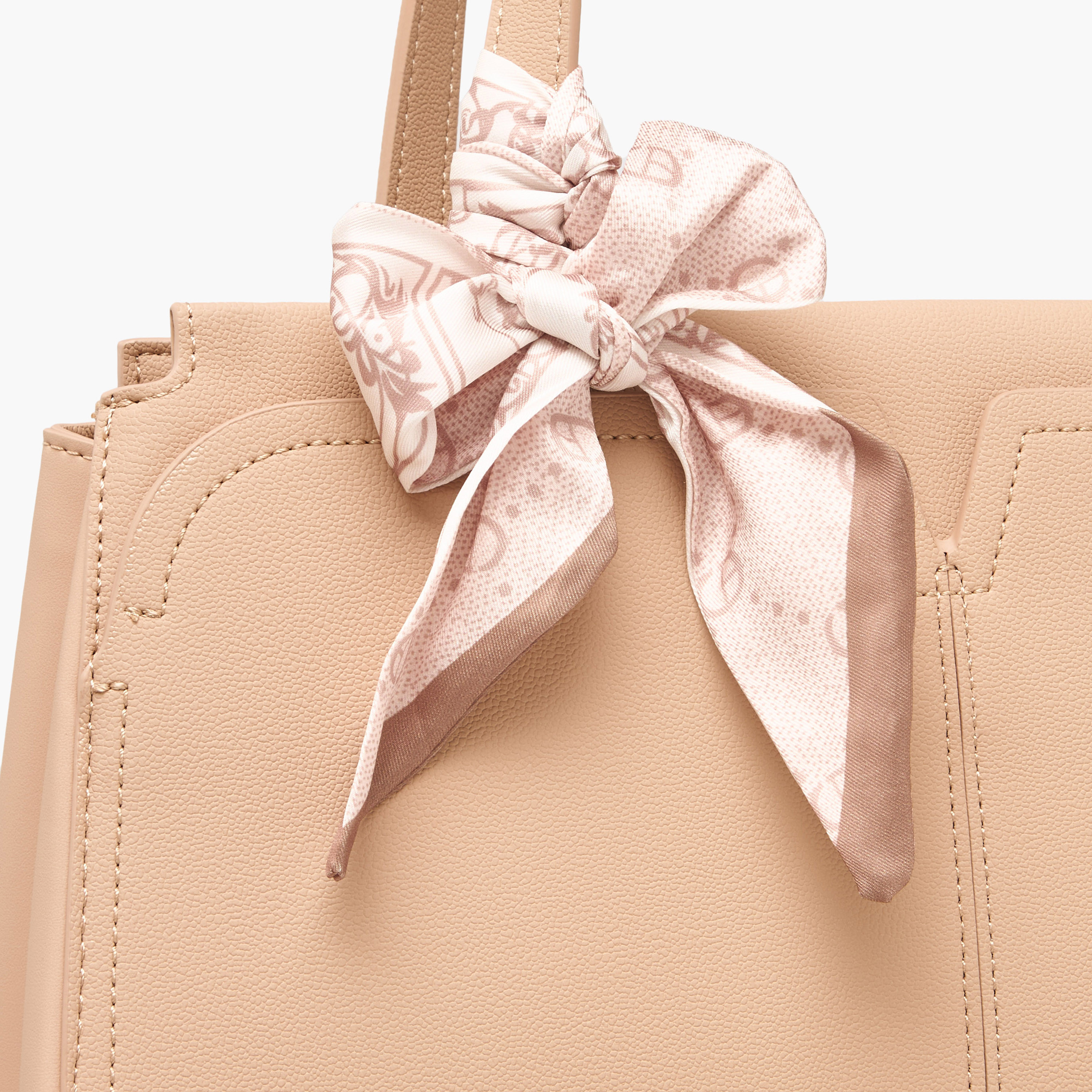 Chrisbella Textured Tote Bag with Pouch-women-bagsandwallets-handbags-image-7