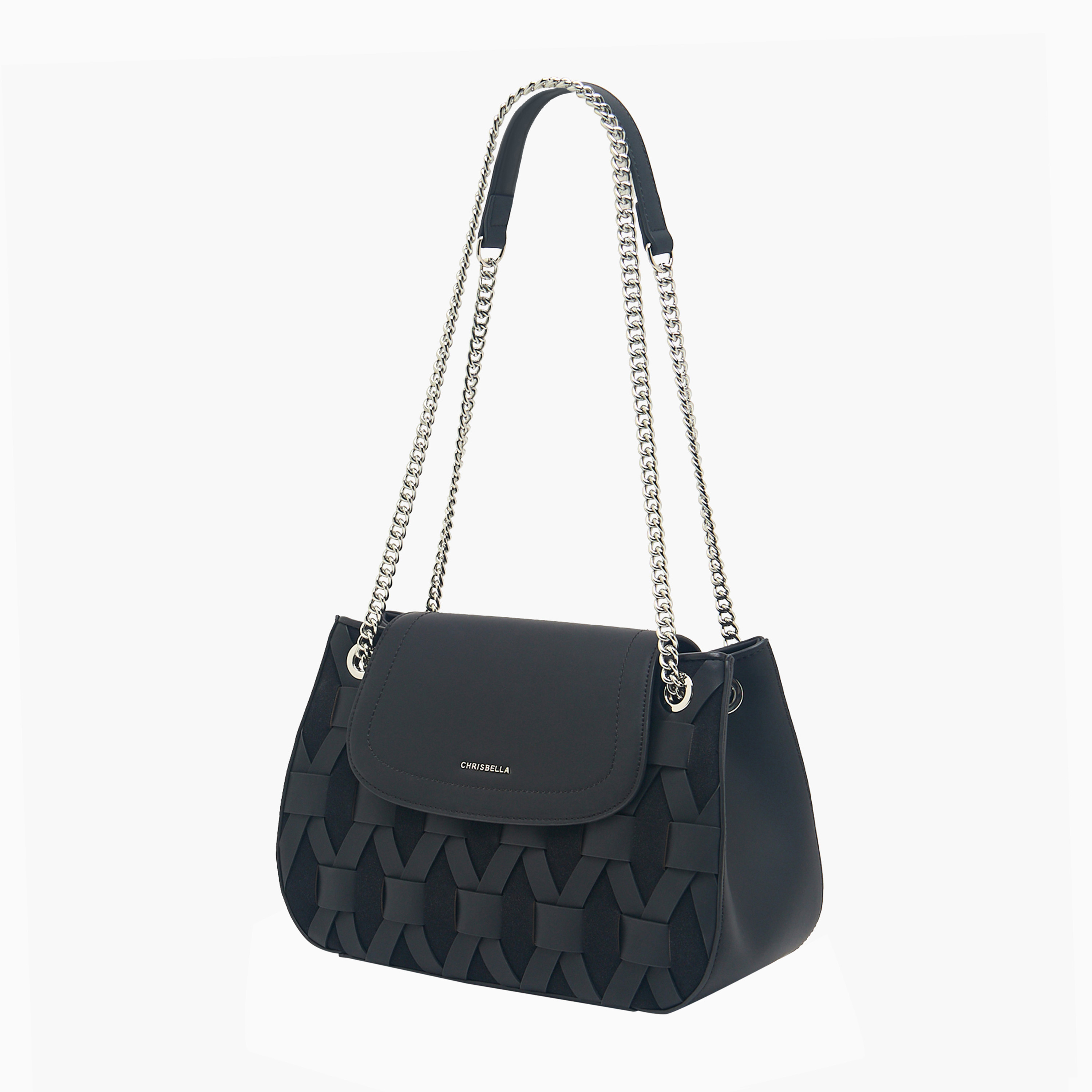 شنطة كروس بودي بألواح مع شنطة صغيرة من كريسبيلا-women-bagsandwallets-handbags-image-3
