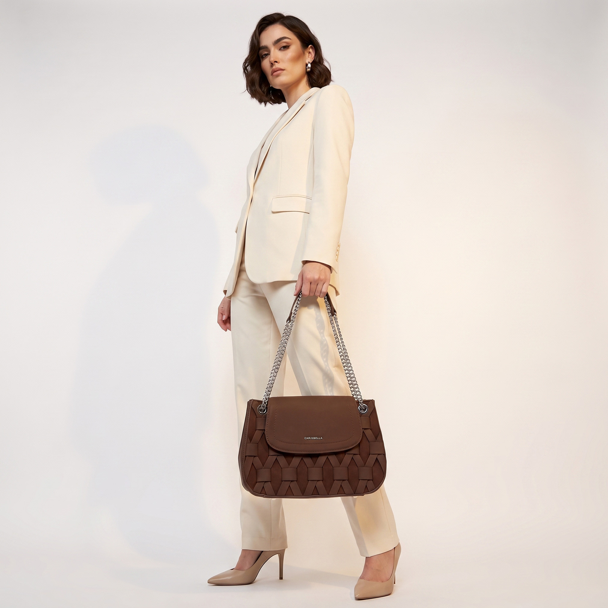 شنطة كروس بودي بألواح مع شنطة صغيرة من كريسبيلا-women-bagsandwallets-handbags-image-21