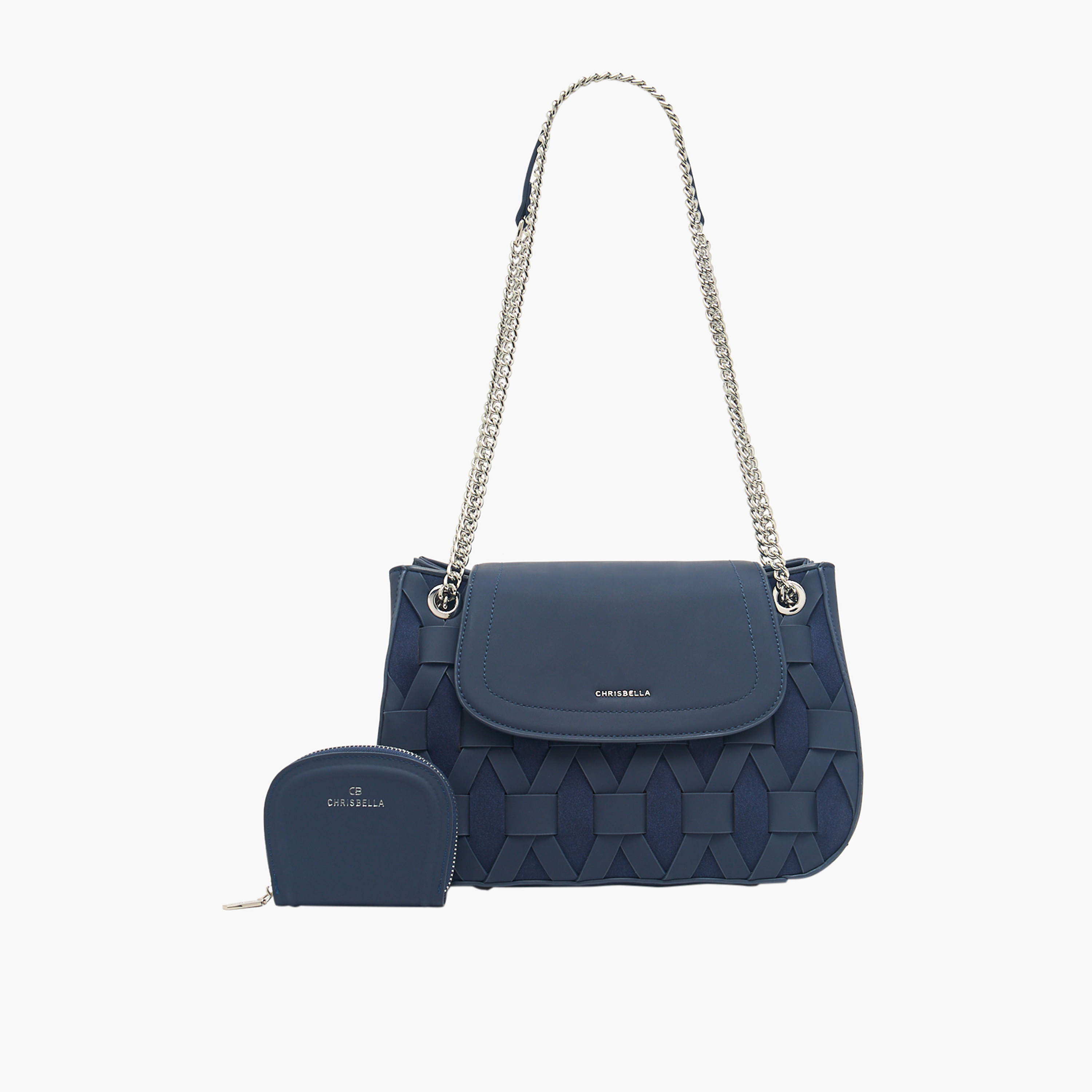 شنطة كروس بودي بألواح مع شنطة صغيرة من كريسبيلا-women-bagsandwallets-handbags-image-28