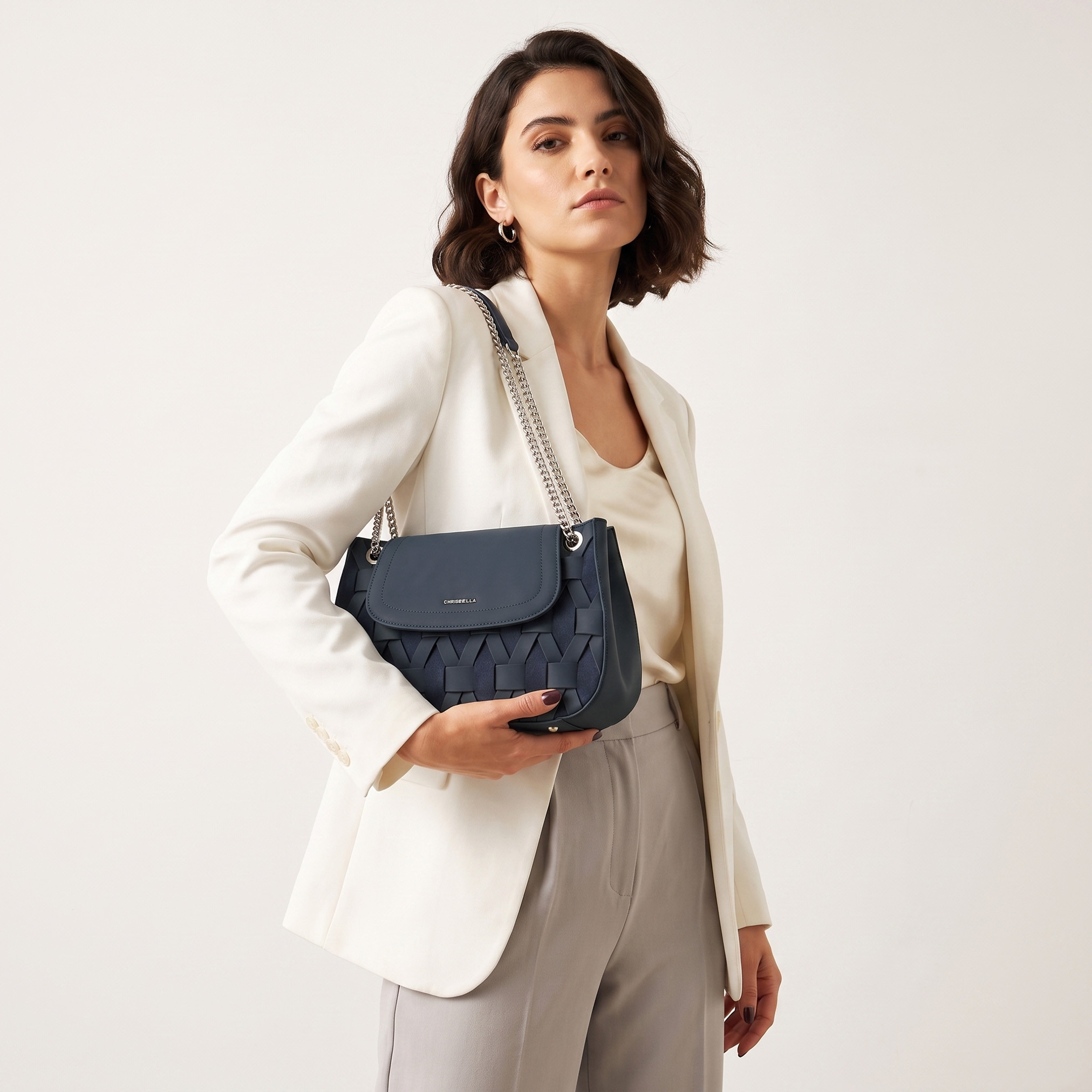 شنطة كروس بودي بألواح مع شنطة صغيرة من كريسبيلا-women-bagsandwallets-handbags-image-29