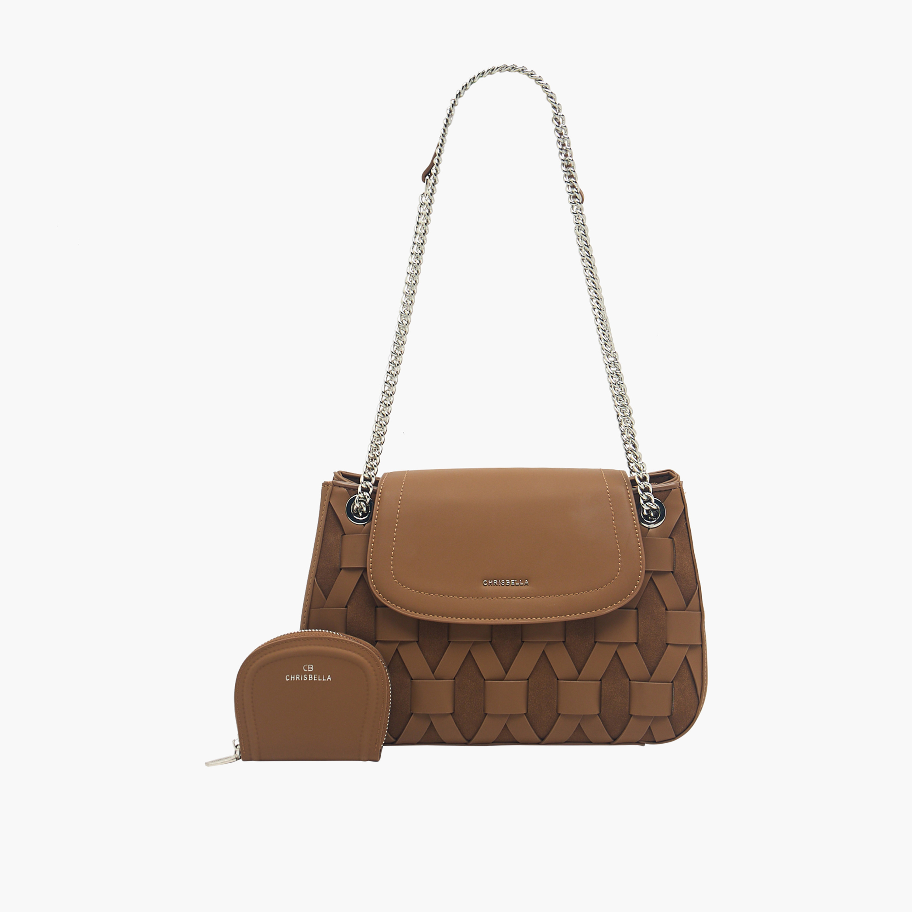 شنطة كروس بودي بألواح مع شنطة صغيرة من كريسبيلا-women-bagsandwallets-handbags-image-38