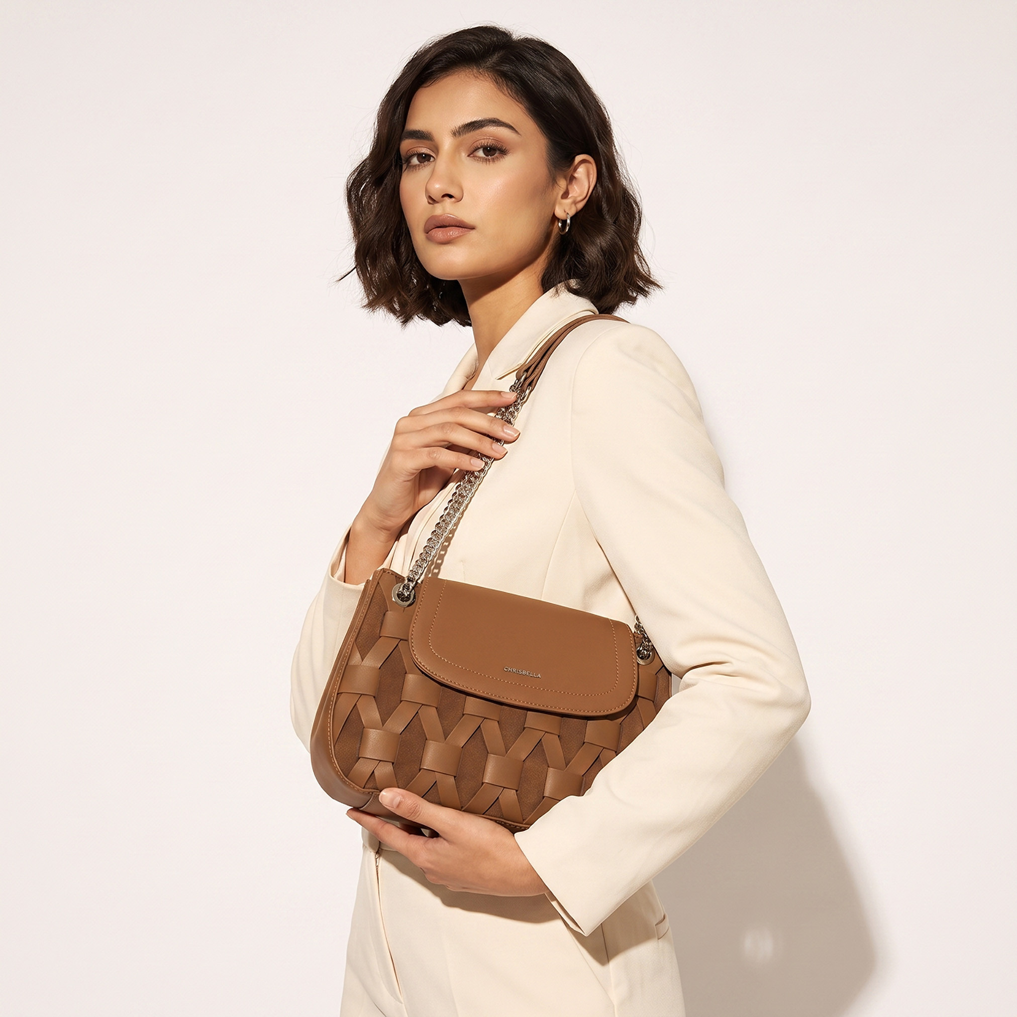 شنطة كروس بودي بألواح مع شنطة صغيرة من كريسبيلا-women-bagsandwallets-handbags-image-39