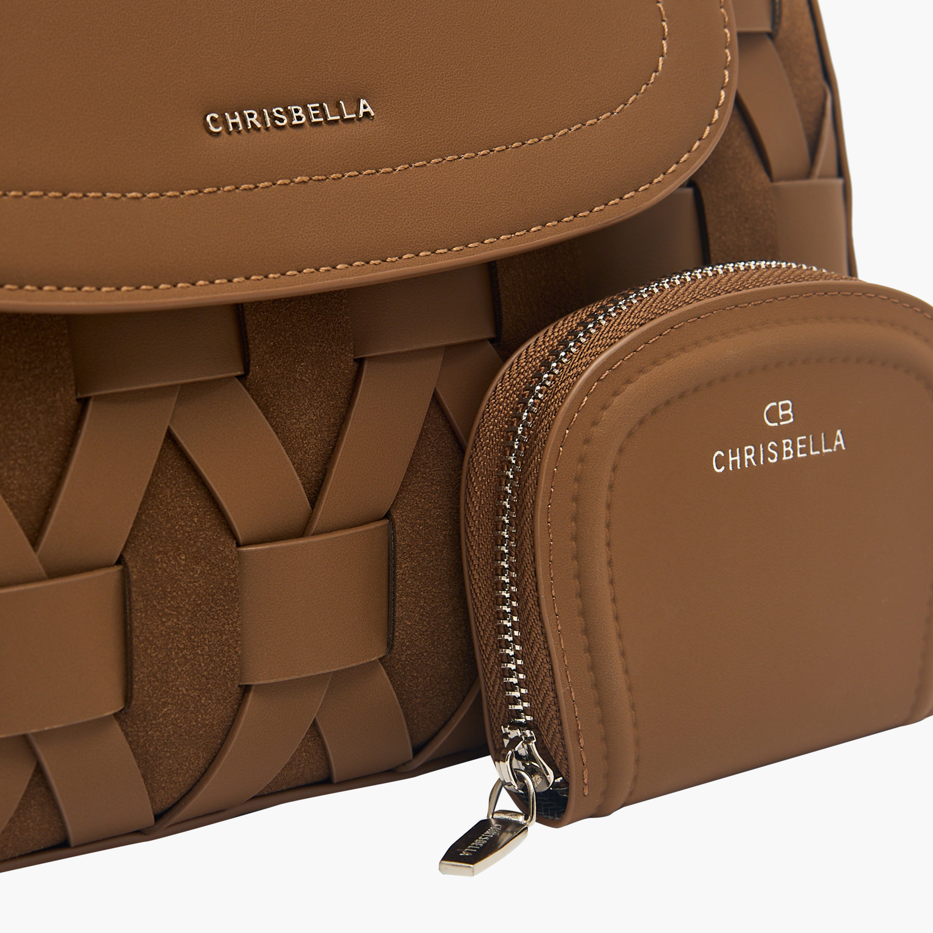 شنطة كروس بودي بألواح مع شنطة صغيرة من كريسبيلا-women-bagsandwallets-handbags-image-6