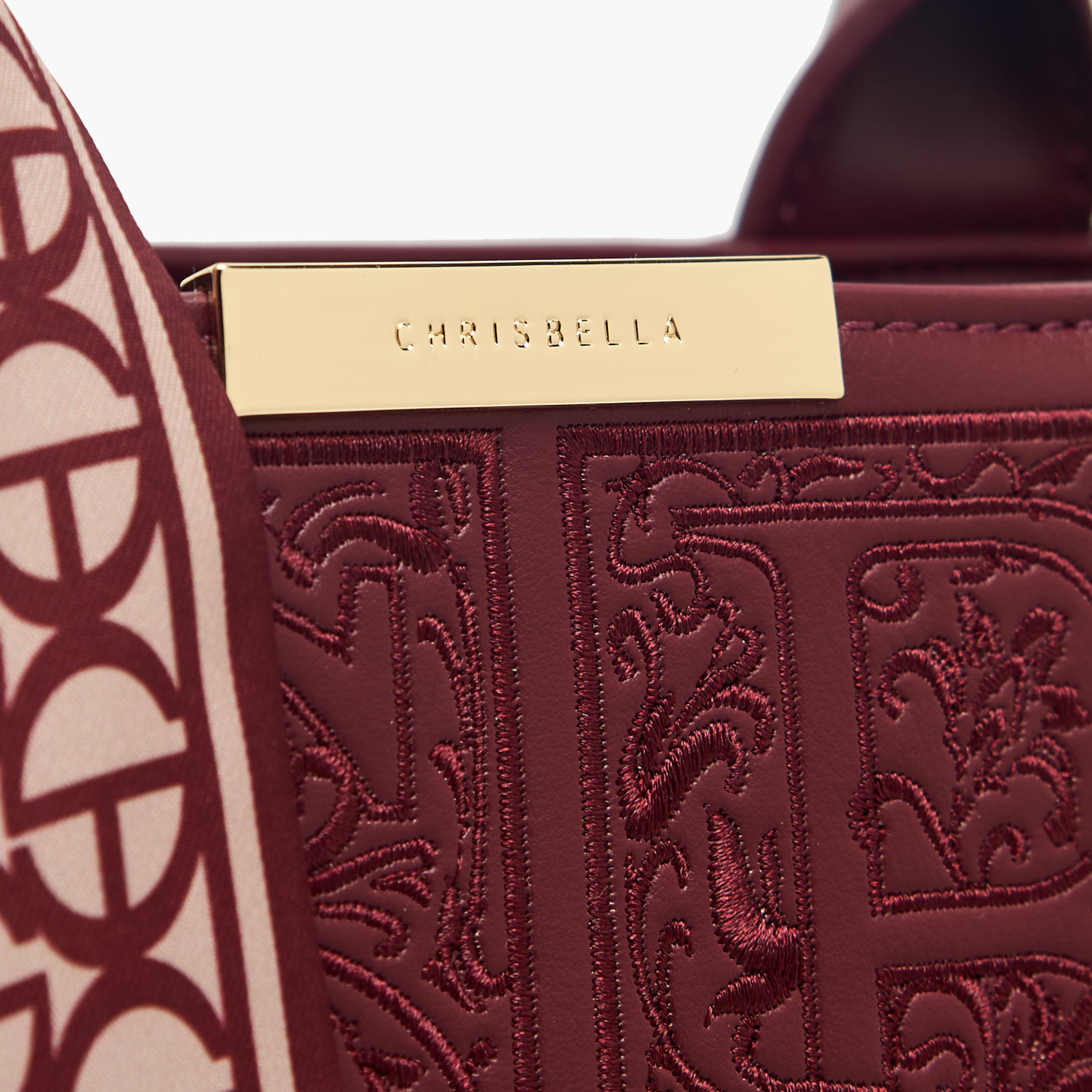 شنطة توتي منقوشة مع محفظة بسحاب إغلاق دائري من كريسبيلا-women-bagsandwallets-handbags-image-8