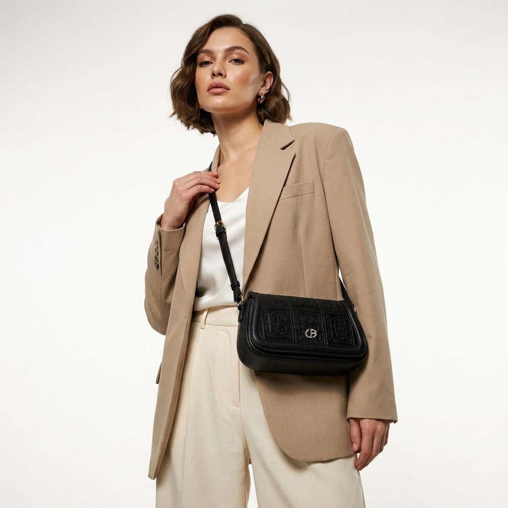 شنطة كتف بارزة الملمس مع شنطة صغيرة من كريسبيلا-women-bagsandwallets-handbags-image-2