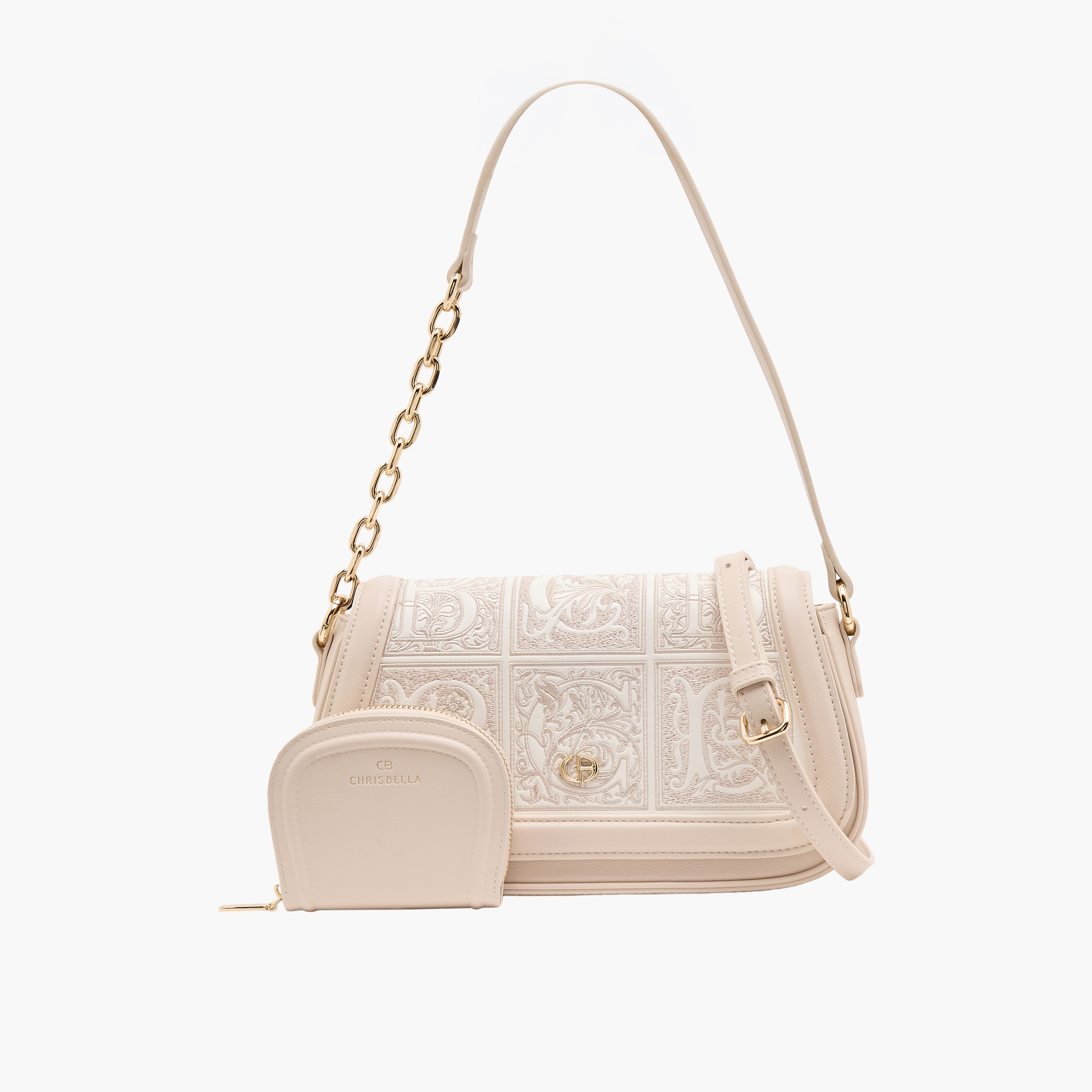 شنطة كتف بارزة الملمس مع شنطة صغيرة من كريسبيلا-women-bagsandwallets-handbags-image-33