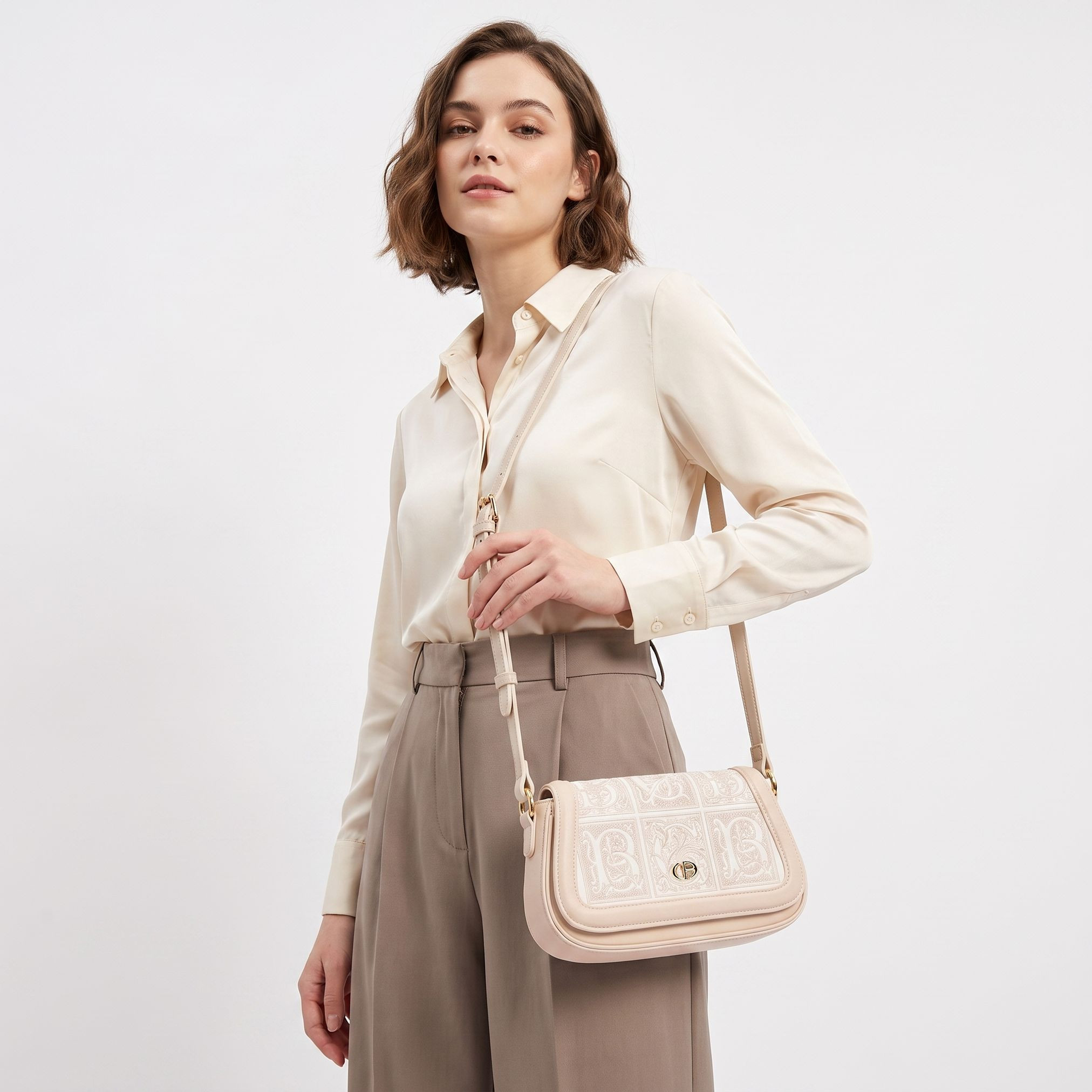 شنطة كتف بارزة الملمس مع شنطة صغيرة من كريسبيلا-women-bagsandwallets-handbags-image-34