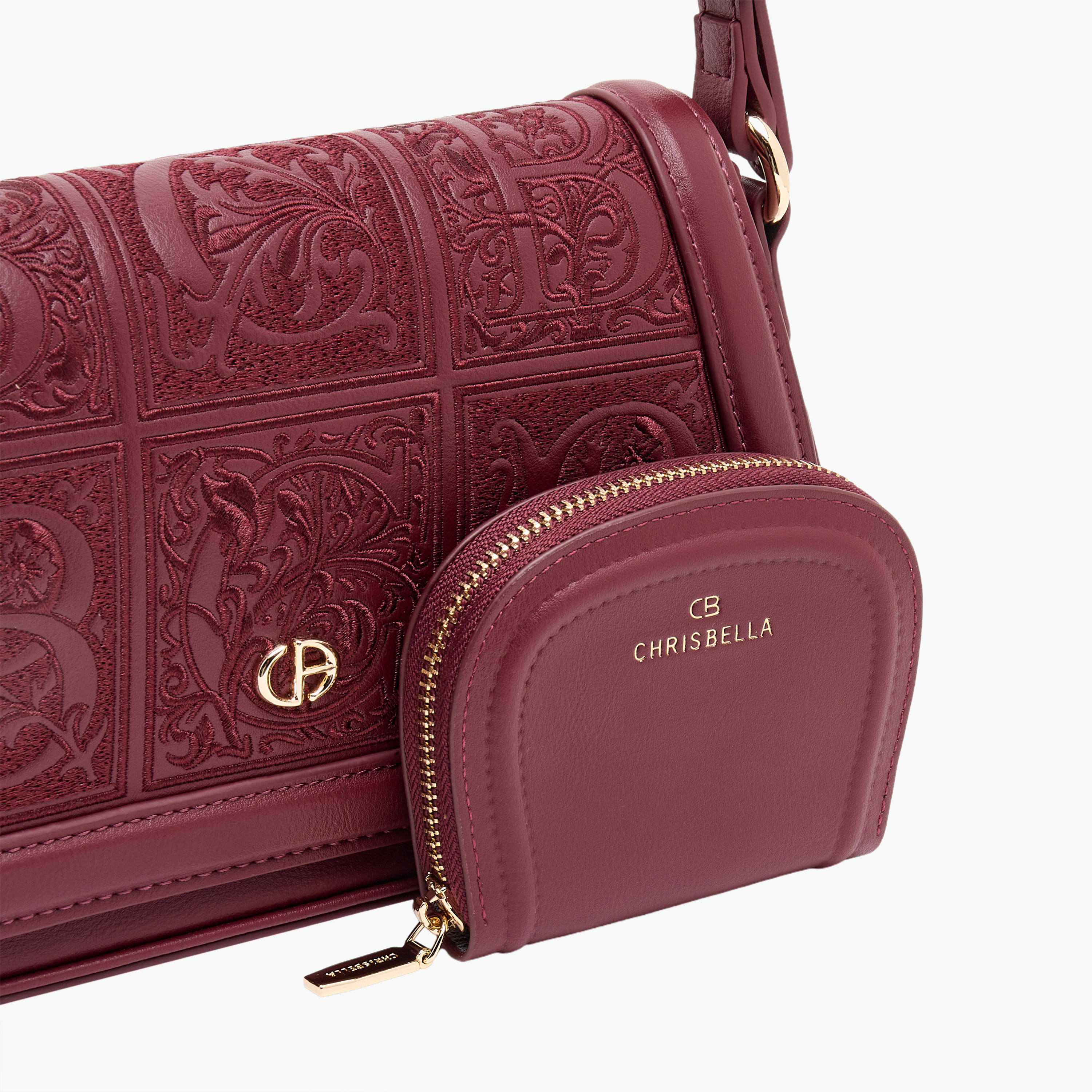 شنطة كتف بارزة الملمس مع شنطة صغيرة من كريسبيلا-women-bagsandwallets-handbags-image-49