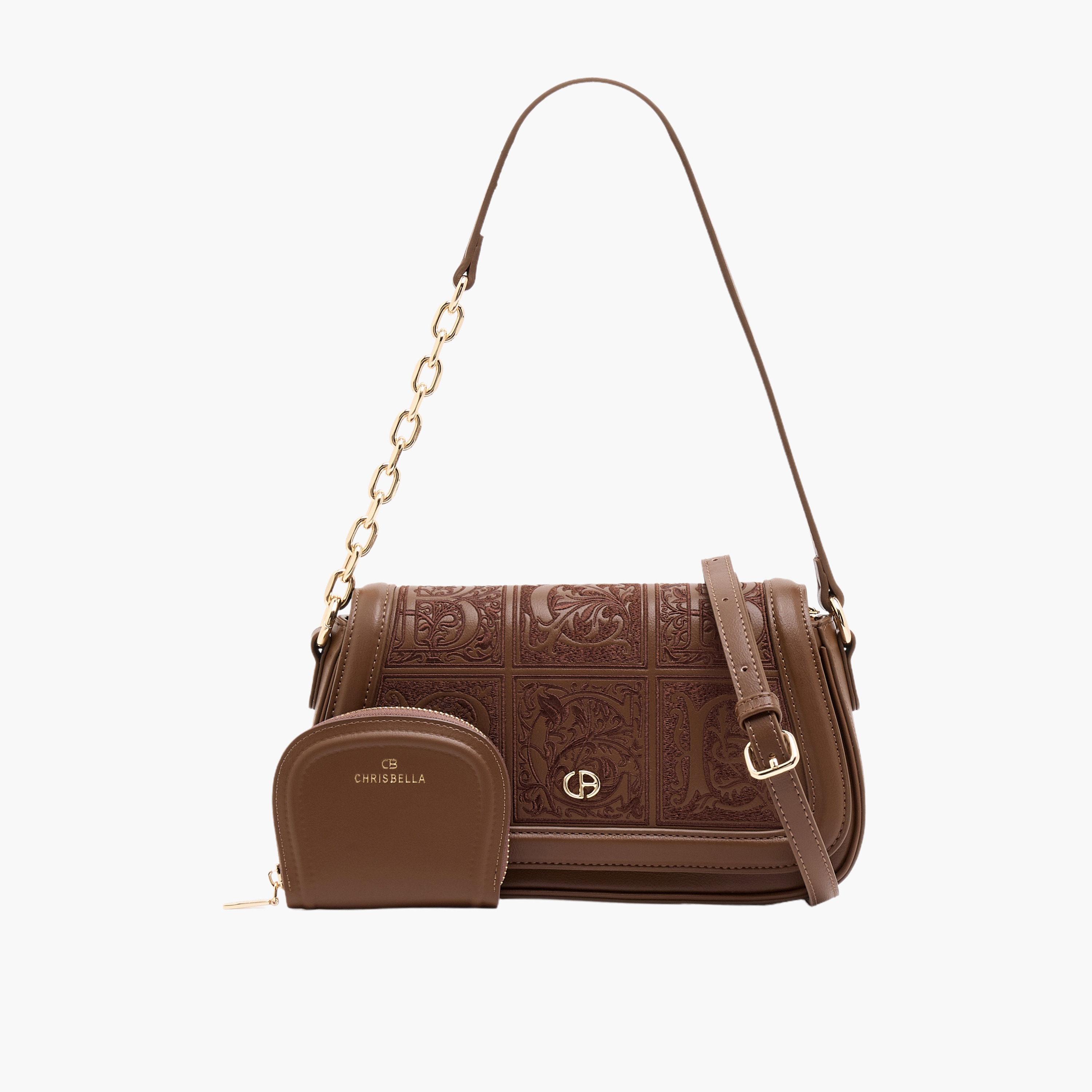 شنطة كتف بارزة الملمس مع شنطة صغيرة من كريسبيلا-women-bagsandwallets-handbags-image-55