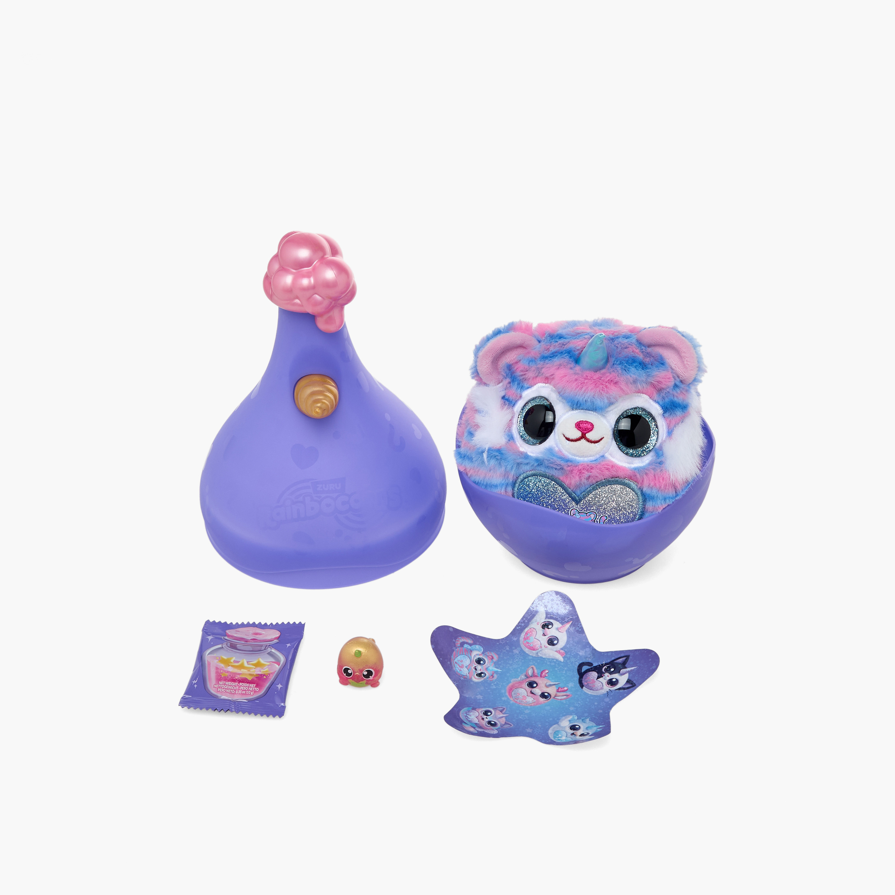 لعبة كرة مفاجآت رينبورن ماجيكورن متنوعة من زورو-toys-plushsofttoys-image-1