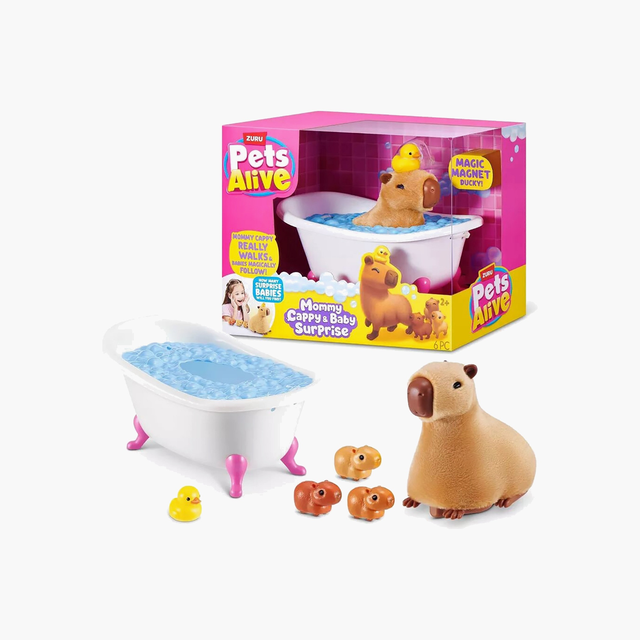 طقم ألعاب كابيبارا الأم وصغارها المفاجئين من جينيريك-toys-plushsofttoys-image-6