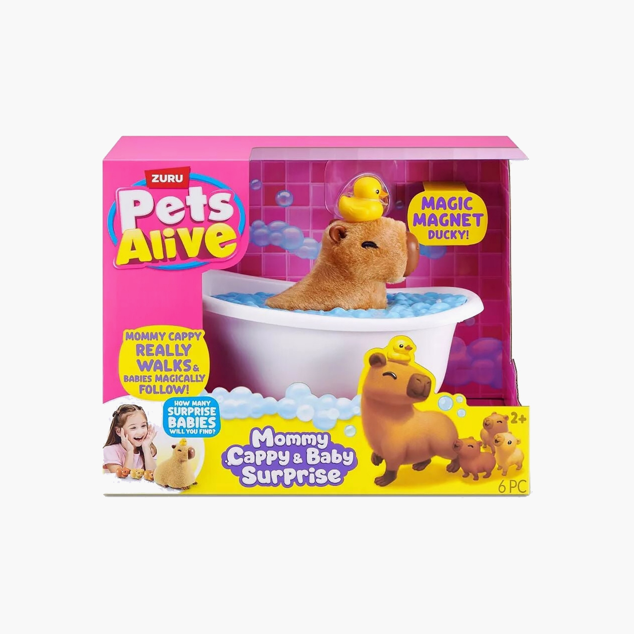 طقم ألعاب كابيبارا الأم وصغارها المفاجئين من جينيريك-toys-plushsofttoys-image-9