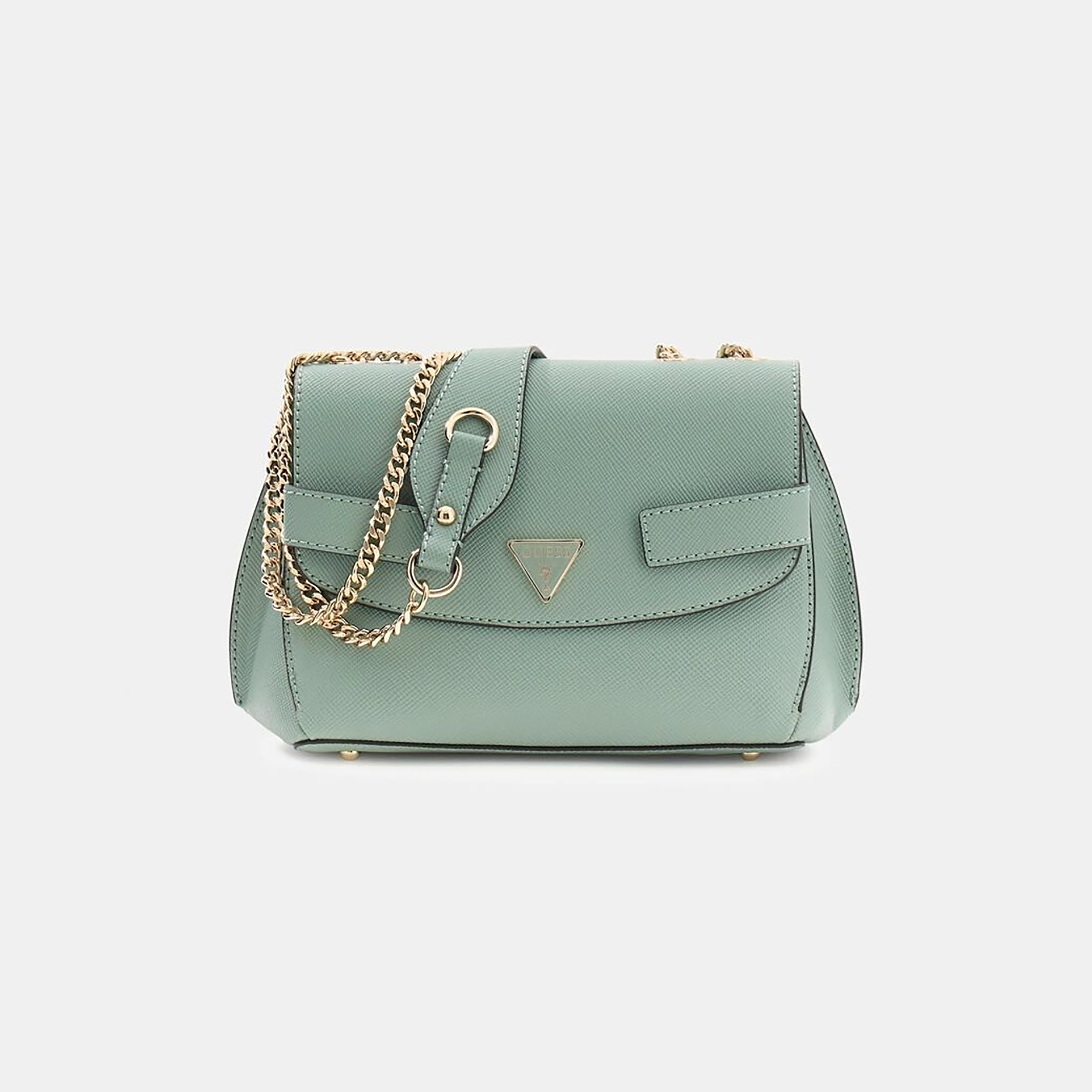 Guess Serenova Plain Shoulder Bag with Magnetic Closure & Non-Detachable Strap-women-bagsandwallets-handbags-image-1