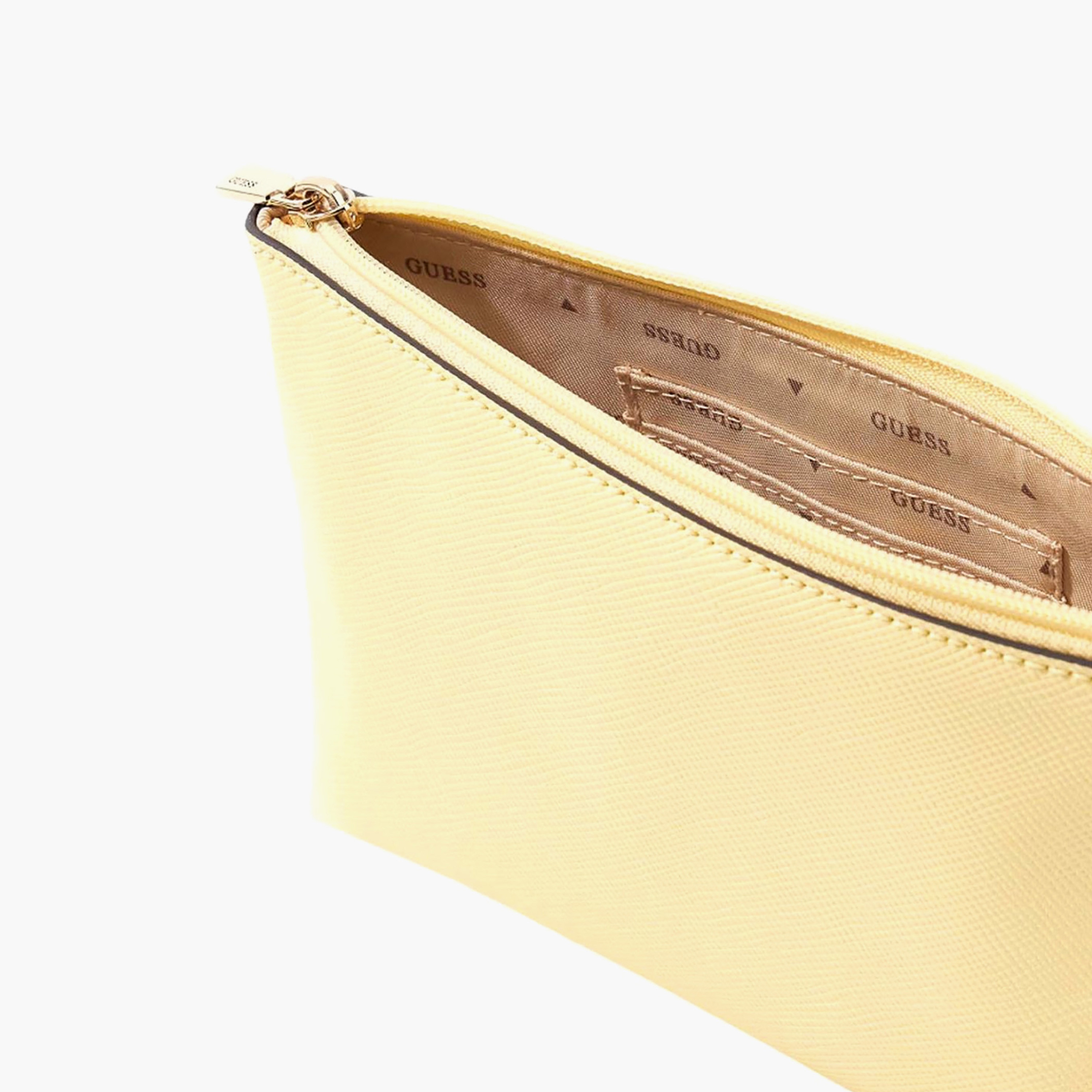 Guess Serenova Textured Pouch with Zipper Closure-women-bagsandwallets-handbags-image-3