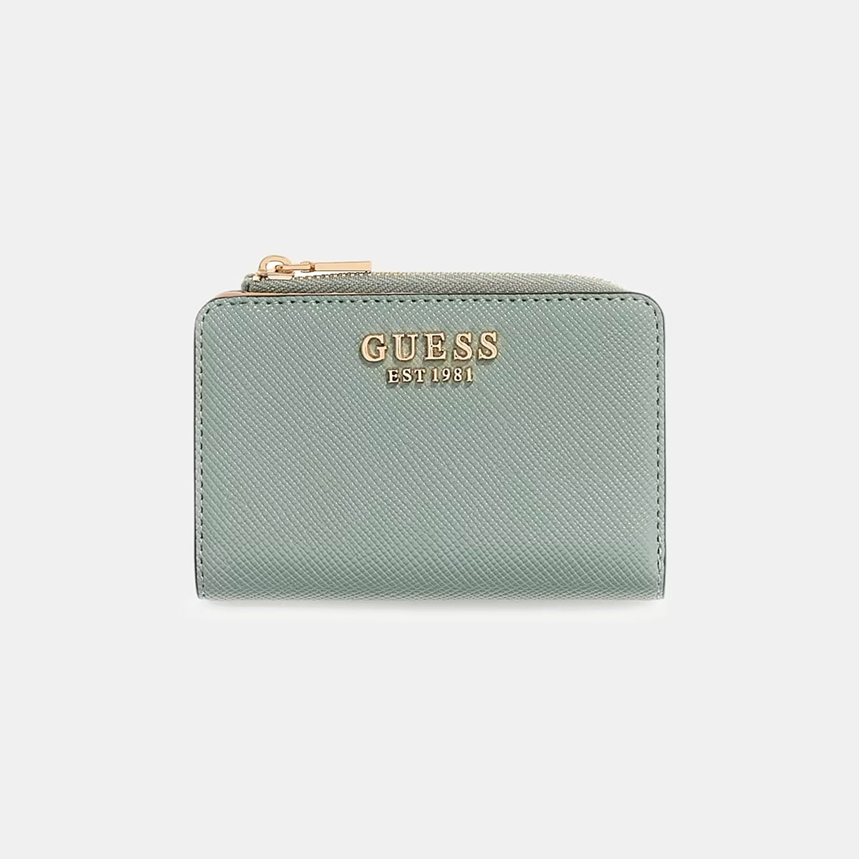 Guess Serenova Textured Wallet with Zipper Closure-women-bagsandwallets-wallets-image-1