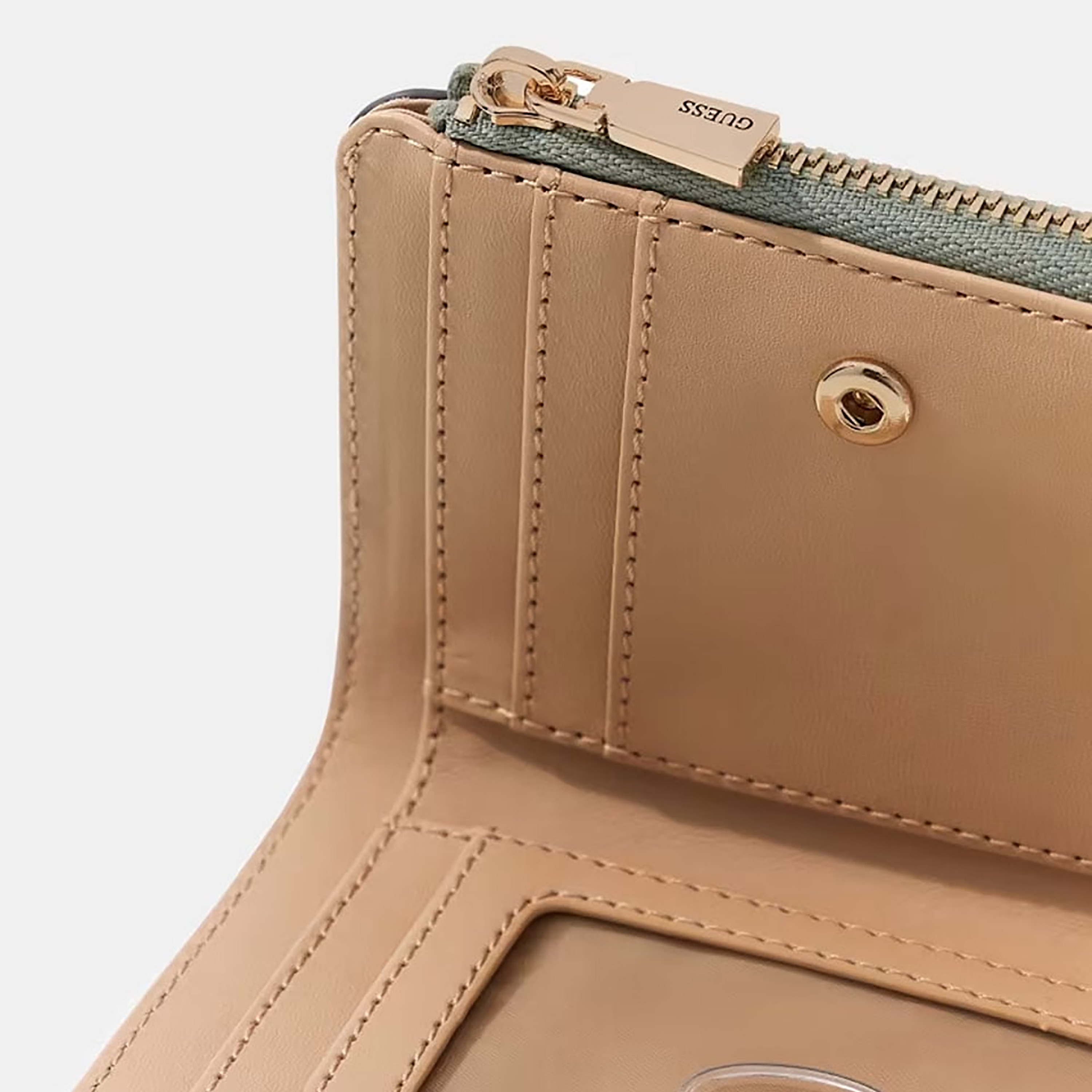 Guess Serenova Textured Wallet with Zipper Closure-women-bagsandwallets-wallets-image-4