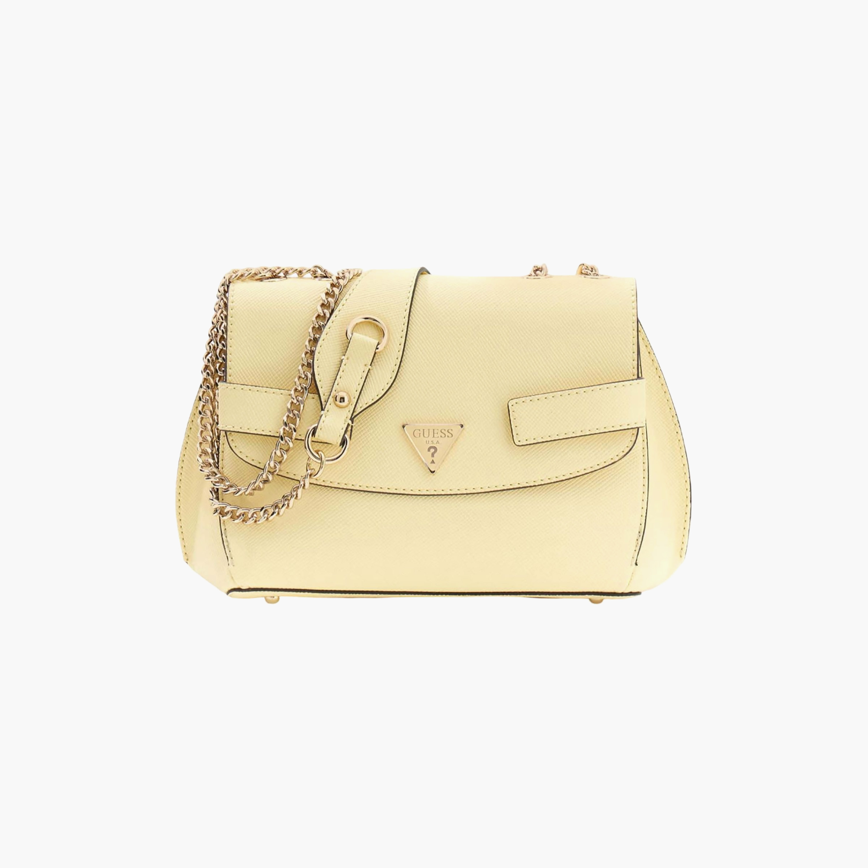 Guess Serenova Plain Shoulder Bag with Magnetic Closure & Non-Detachable Strap-women-bagsandwallets-handbags-image-1