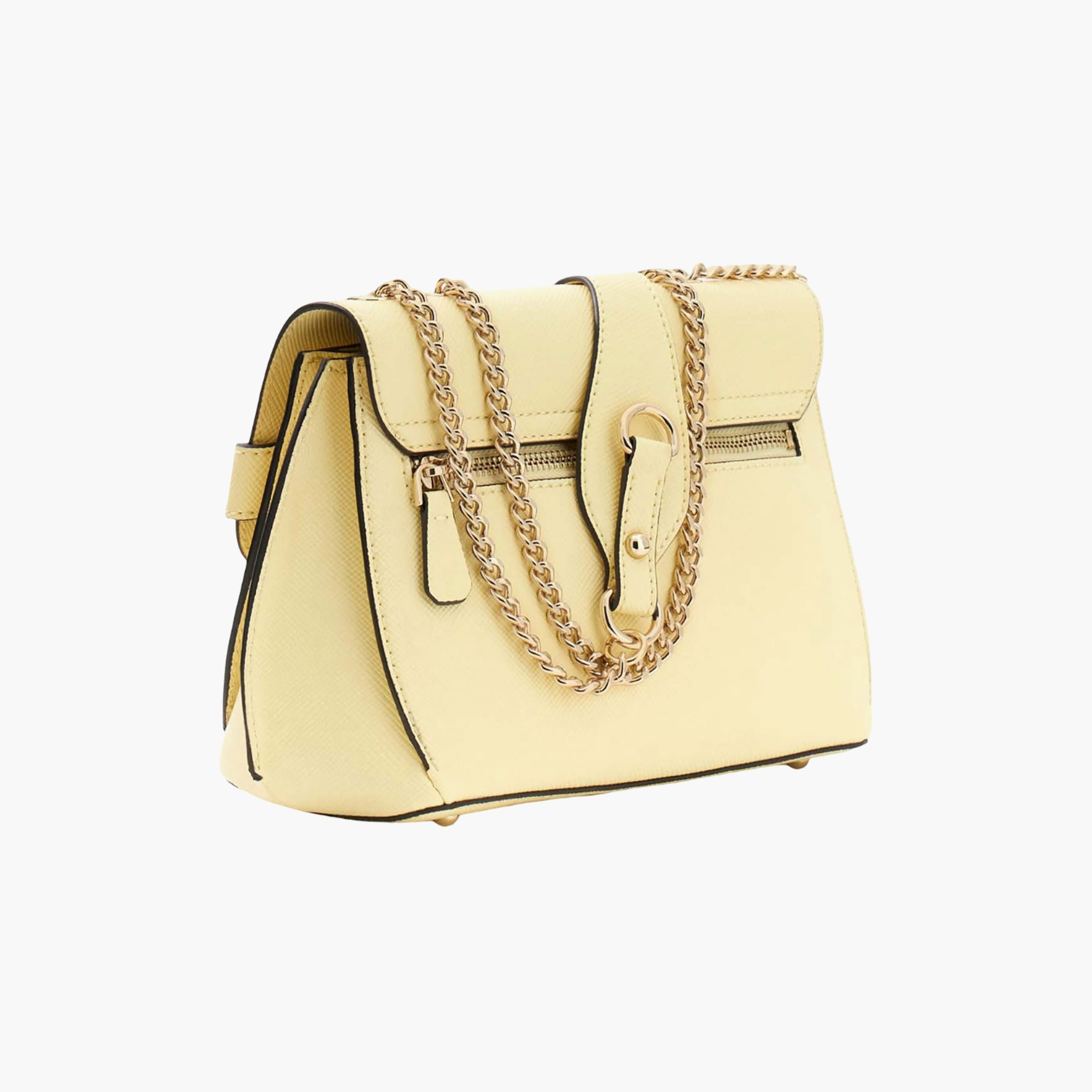 Guess Serenova Plain Shoulder Bag with Magnetic Closure & Non-Detachable Strap-women-bagsandwallets-handbags-image-2