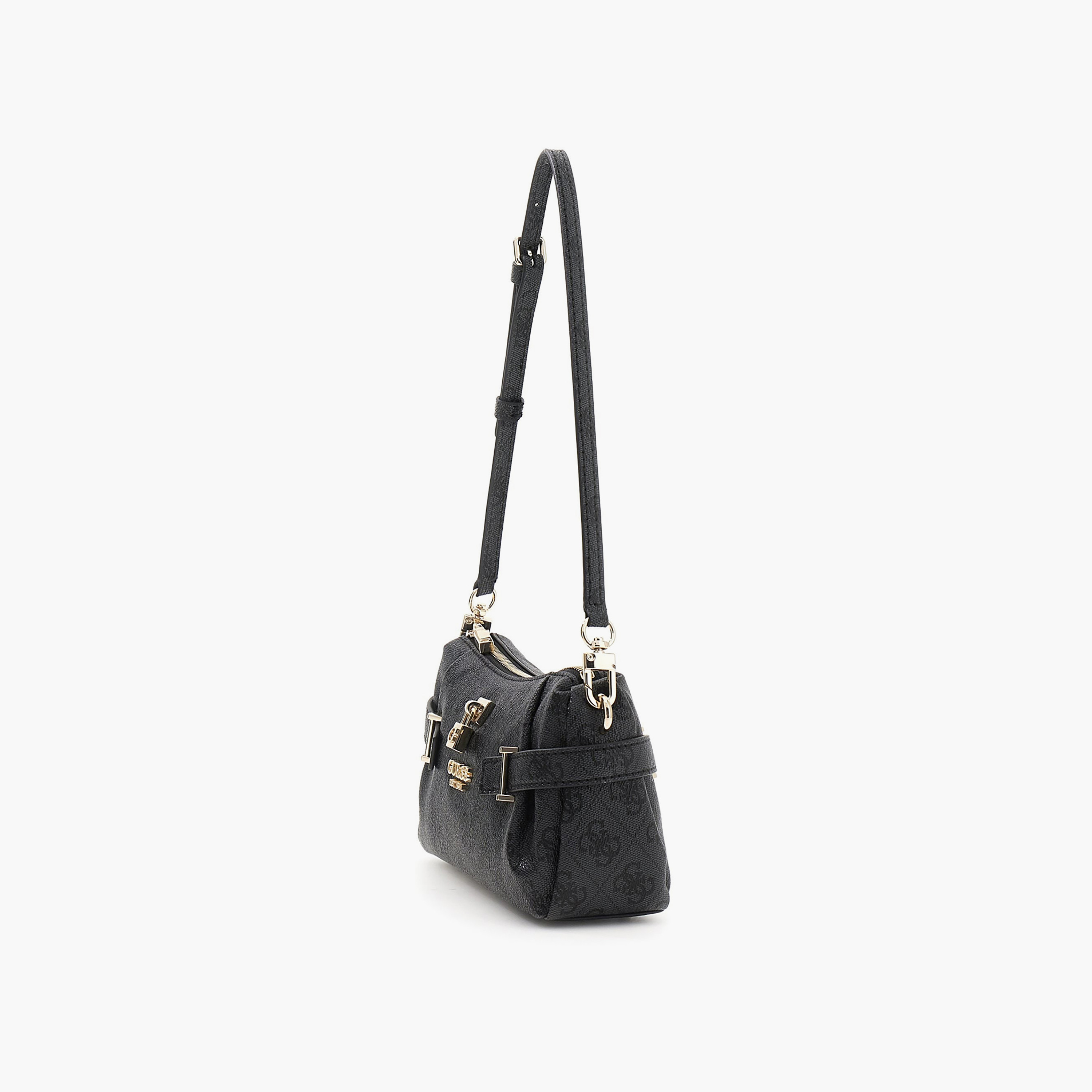 Guess Yesba Printed Shoulder Bag with Zipper Closure & Detachable Strap-women-bagsandwallets-handbags-image-4