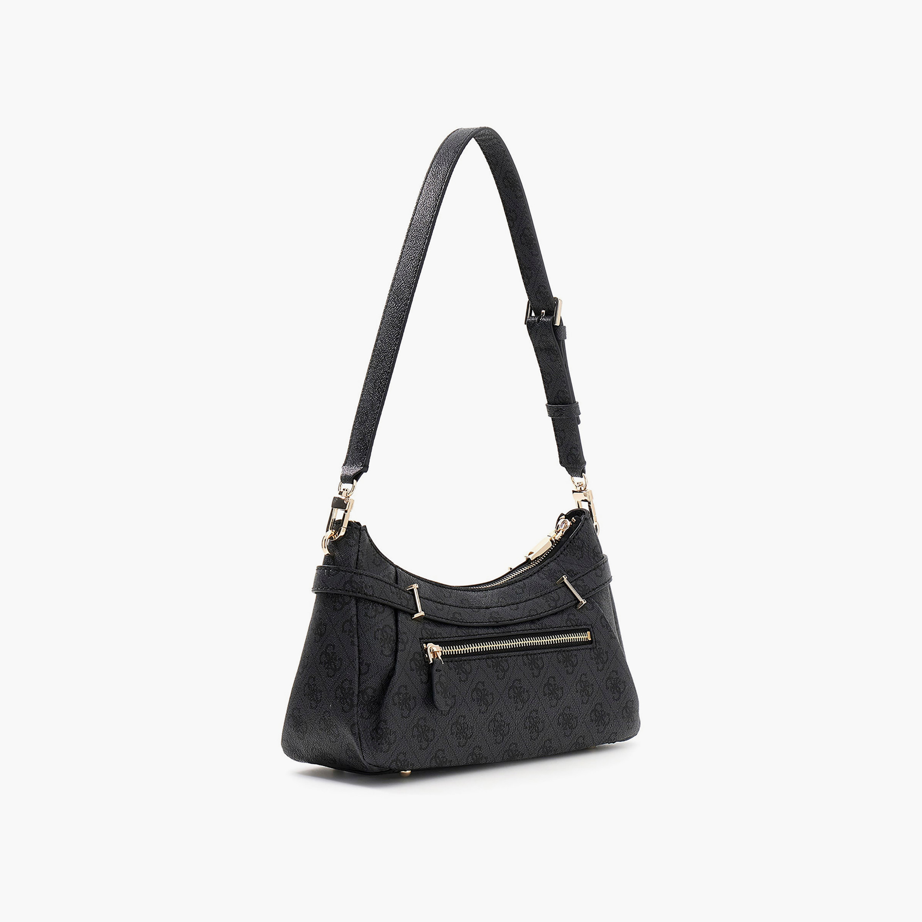 Guess Yesba Printed Shoulder Bag with Zipper Closure & Detachable Strap-women-bagsandwallets-handbags-image-2
